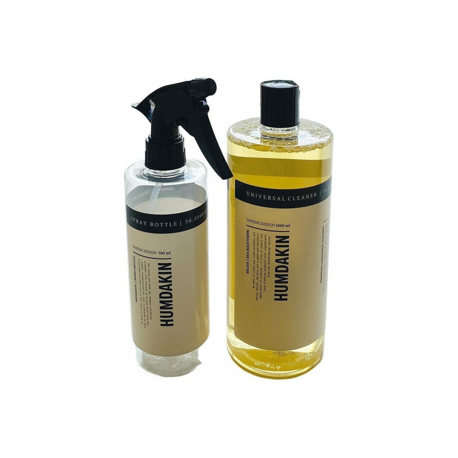 Humdakin Kit de nettoyage 1000 ml Nettoyer universel + bouteille de pulvérisation