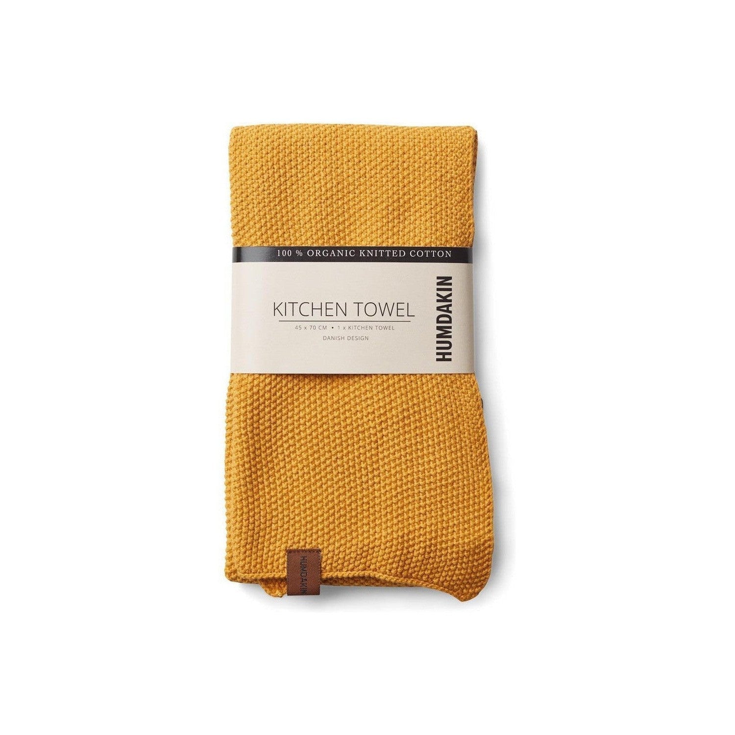 Humdakin Køkkenhåndklæde, gult fald, 1 pc