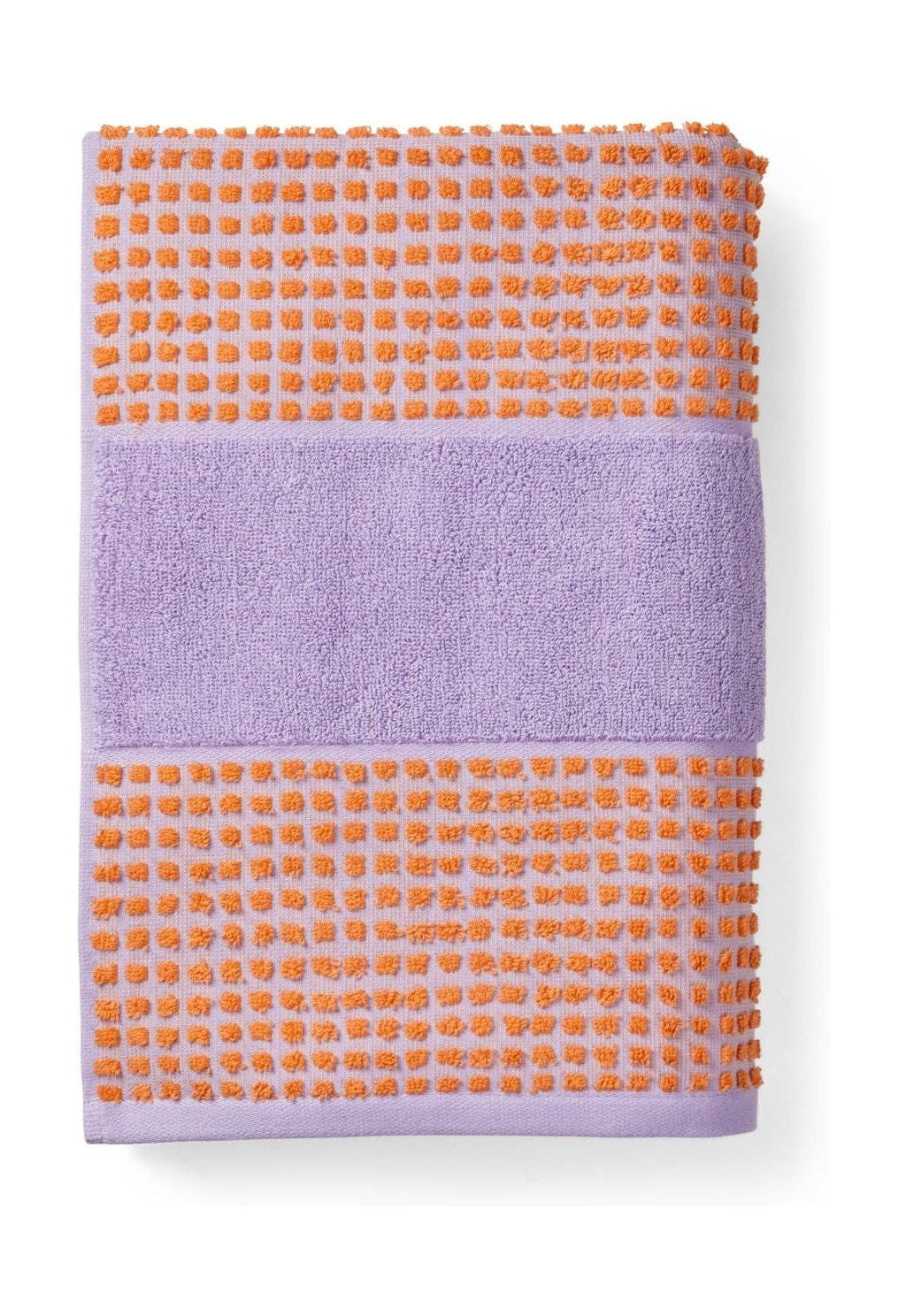 Juna检查毛巾70x140厘米，紫色