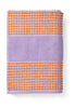 JUNA Vérifiez la serviette 70x140 cm, violet