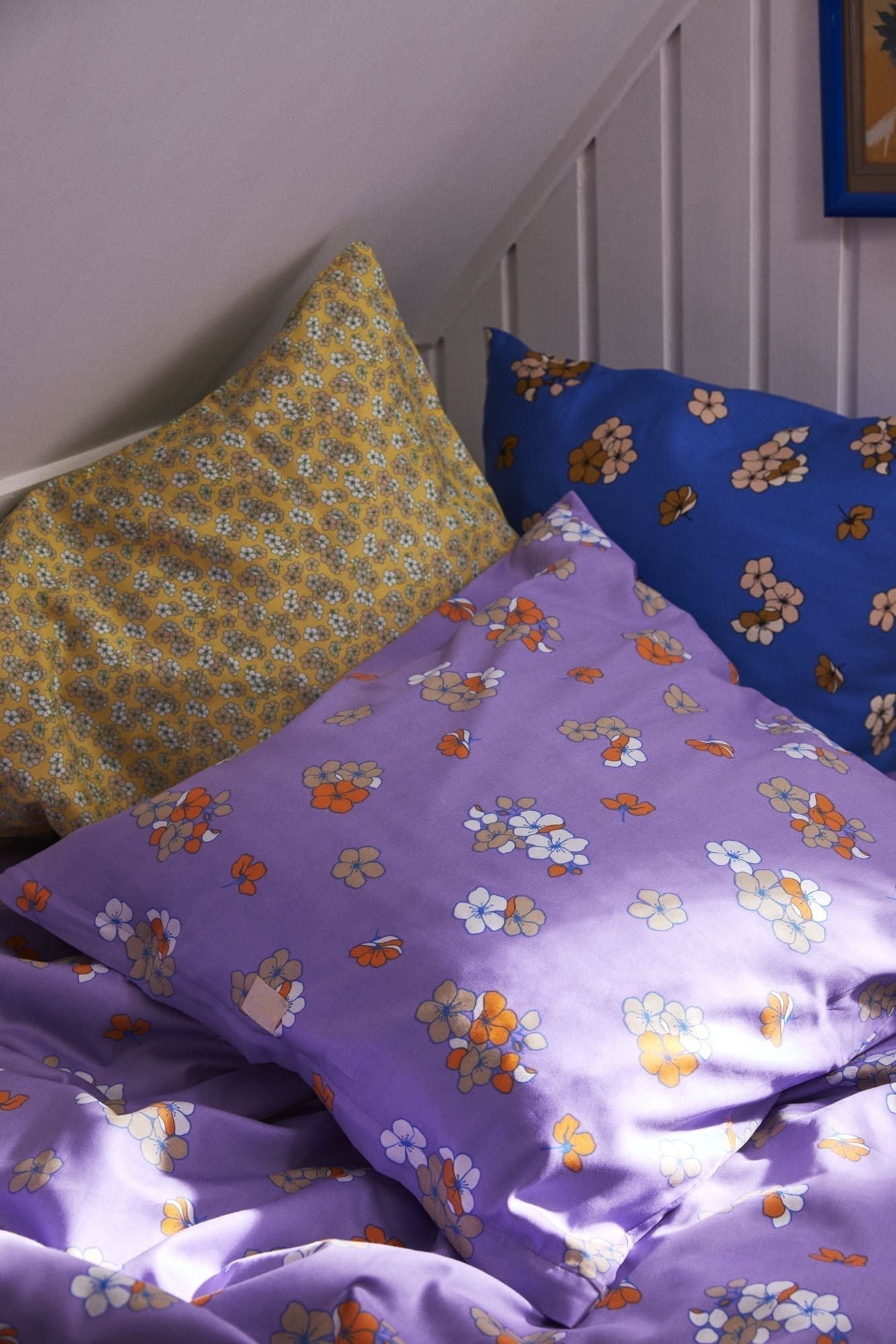 Juna Grand Pleasantly Bed Linen 140x220 Cm, Purple