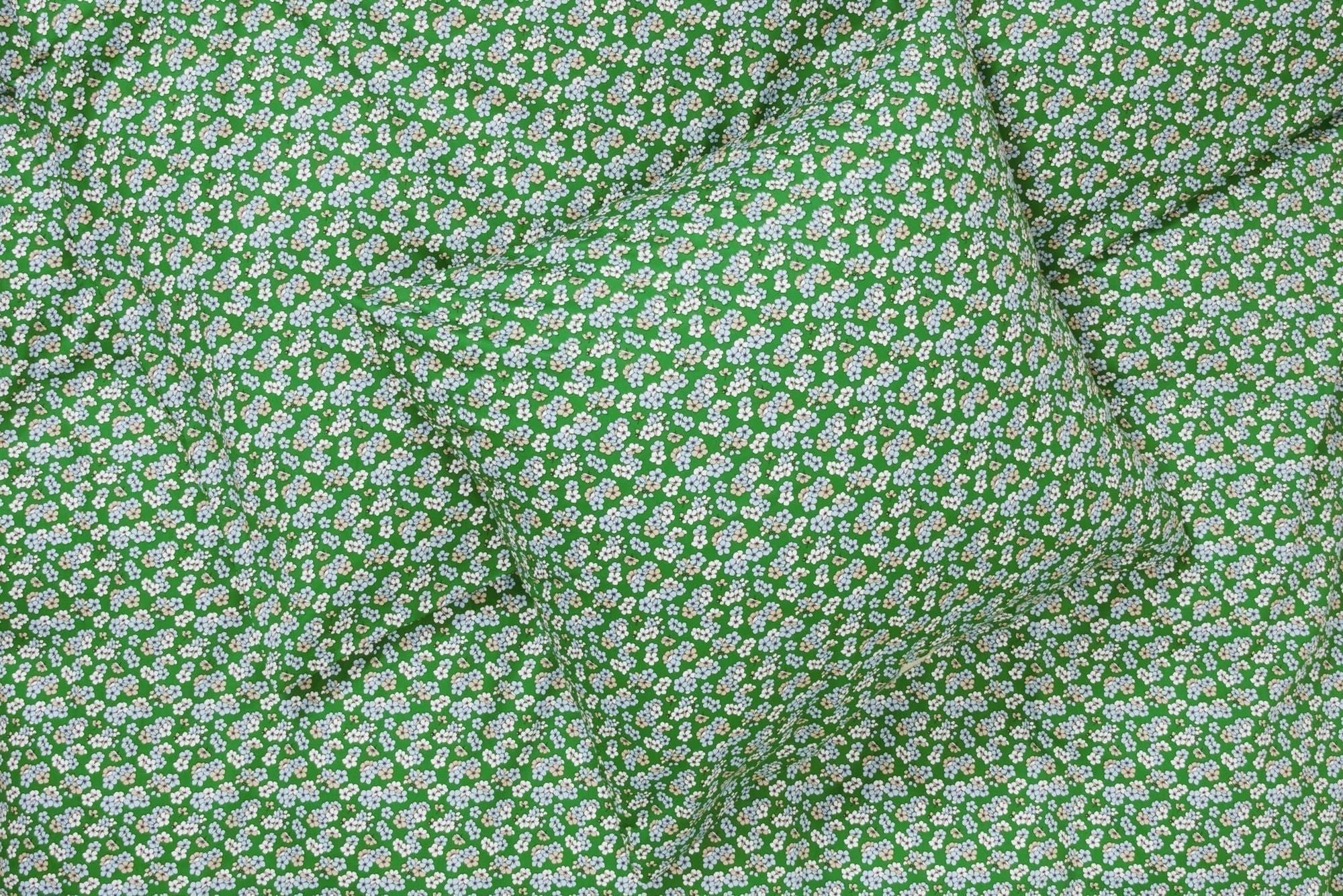 JUNA Linge agréablement lit 140x200 cm, vert
