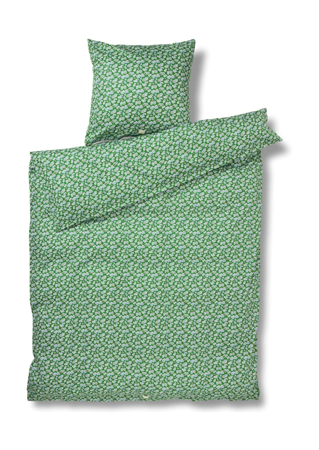 Juna behagelig seng lin 140x220 cm, grønn