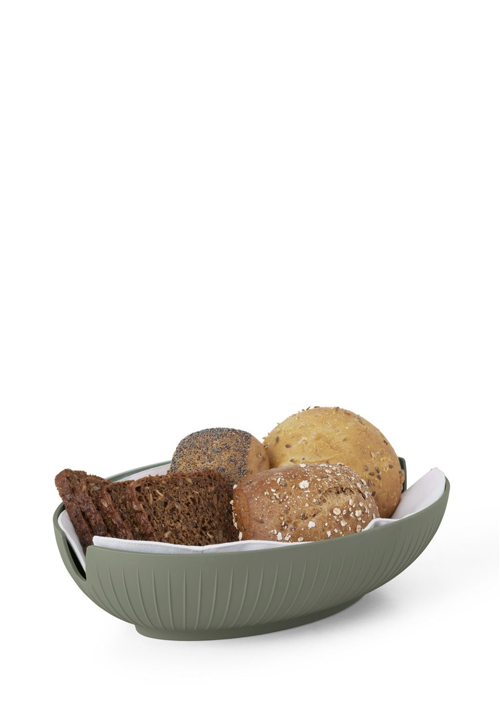 Kähler Hammershøi Bread Basket 29.5 X 20 Cm, Green