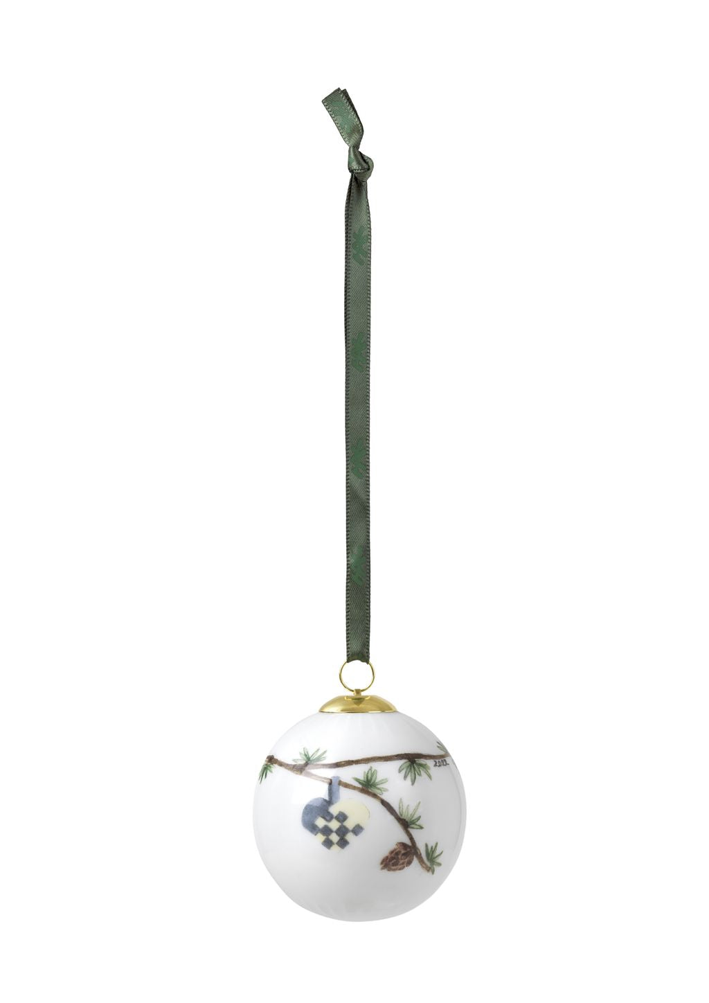 Kähler Hammershøi Weihnachtsball Ø6 cm, weißer M. Deco