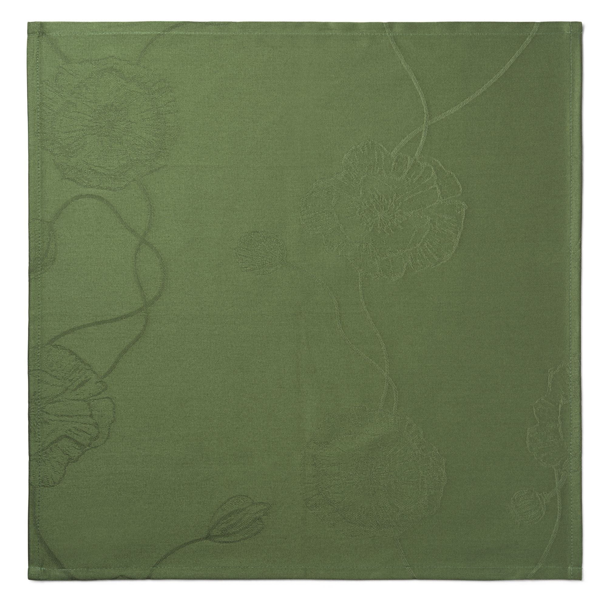 Kähler Hammershøi Poppy Cloth Serviet 4 P CS. 45x45 cm, grøn
