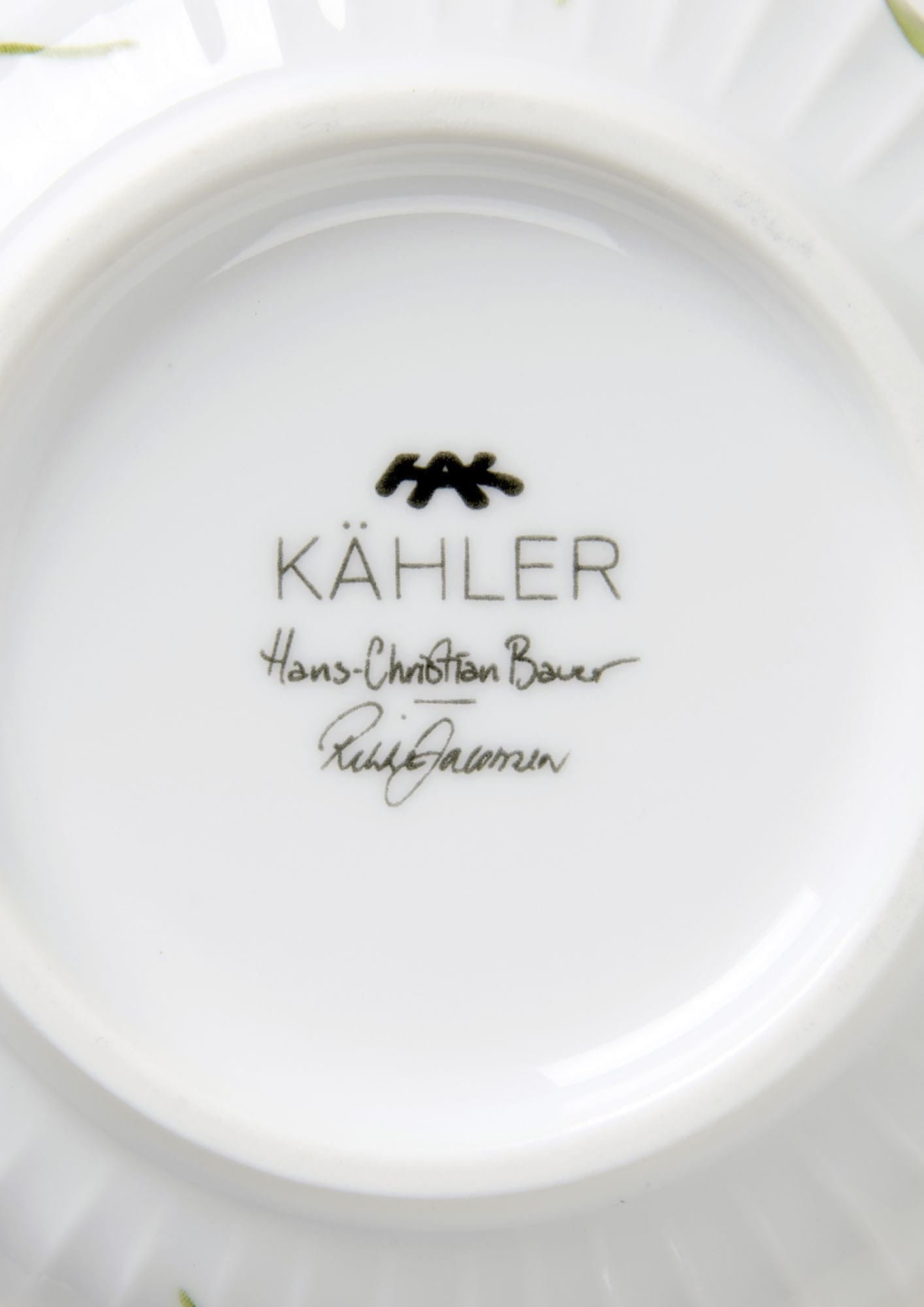 Kähler Hammershøi Summer Bowl ø12 cm, glem meg ikke