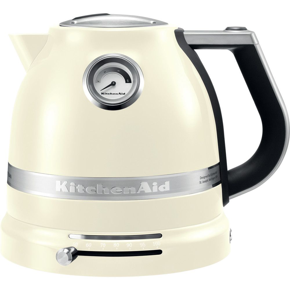 Kitchen Aid 5 Kek1522 Artisan Wasserkocher mit variabler Temperatur 1,5 L, Creme