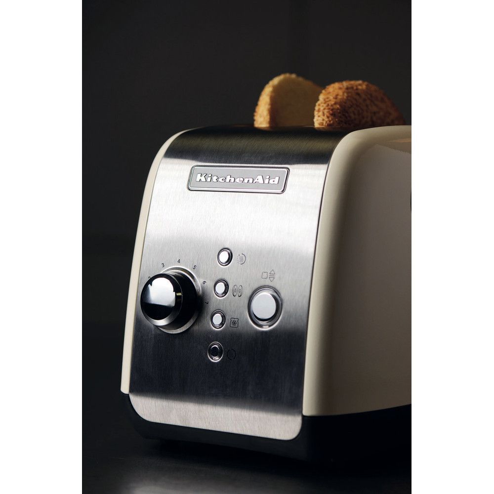Kitchen Aid 5 KMT221 Toaster automatique pour 2 tranches, crème
