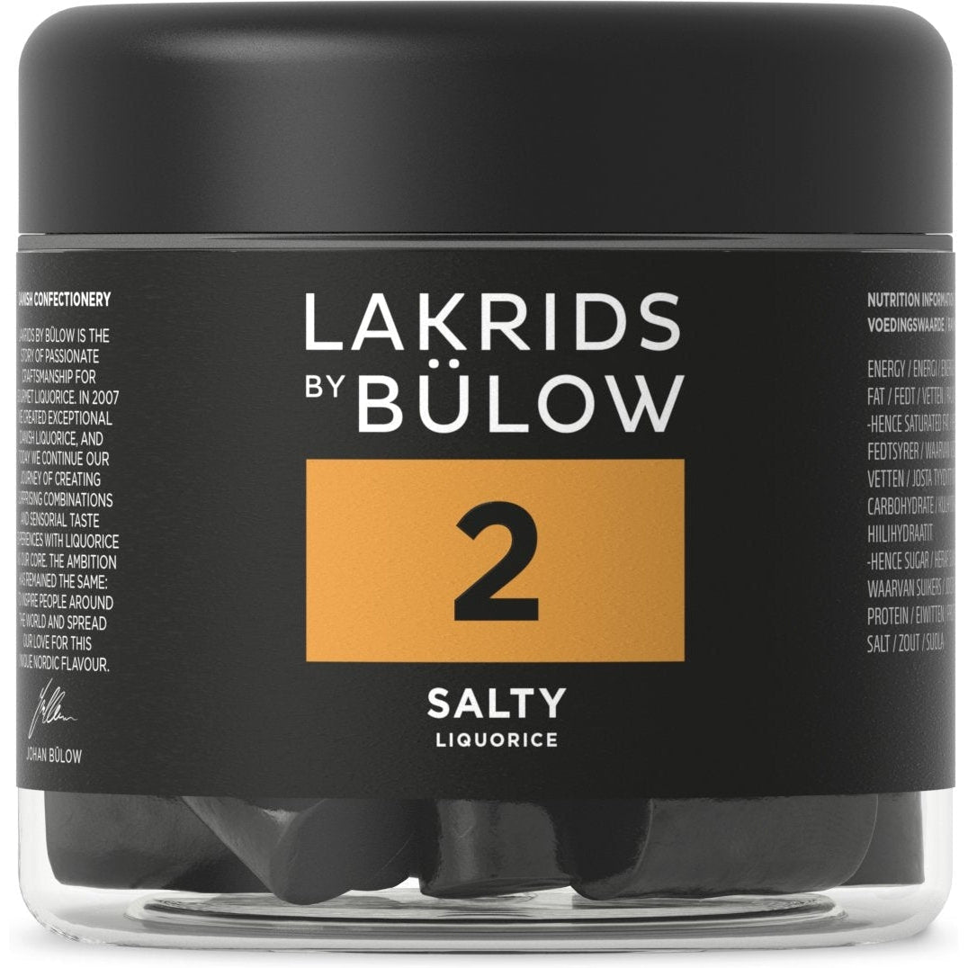 Lakrids By Bülow Sort kasse - A & 2, 415 gram
