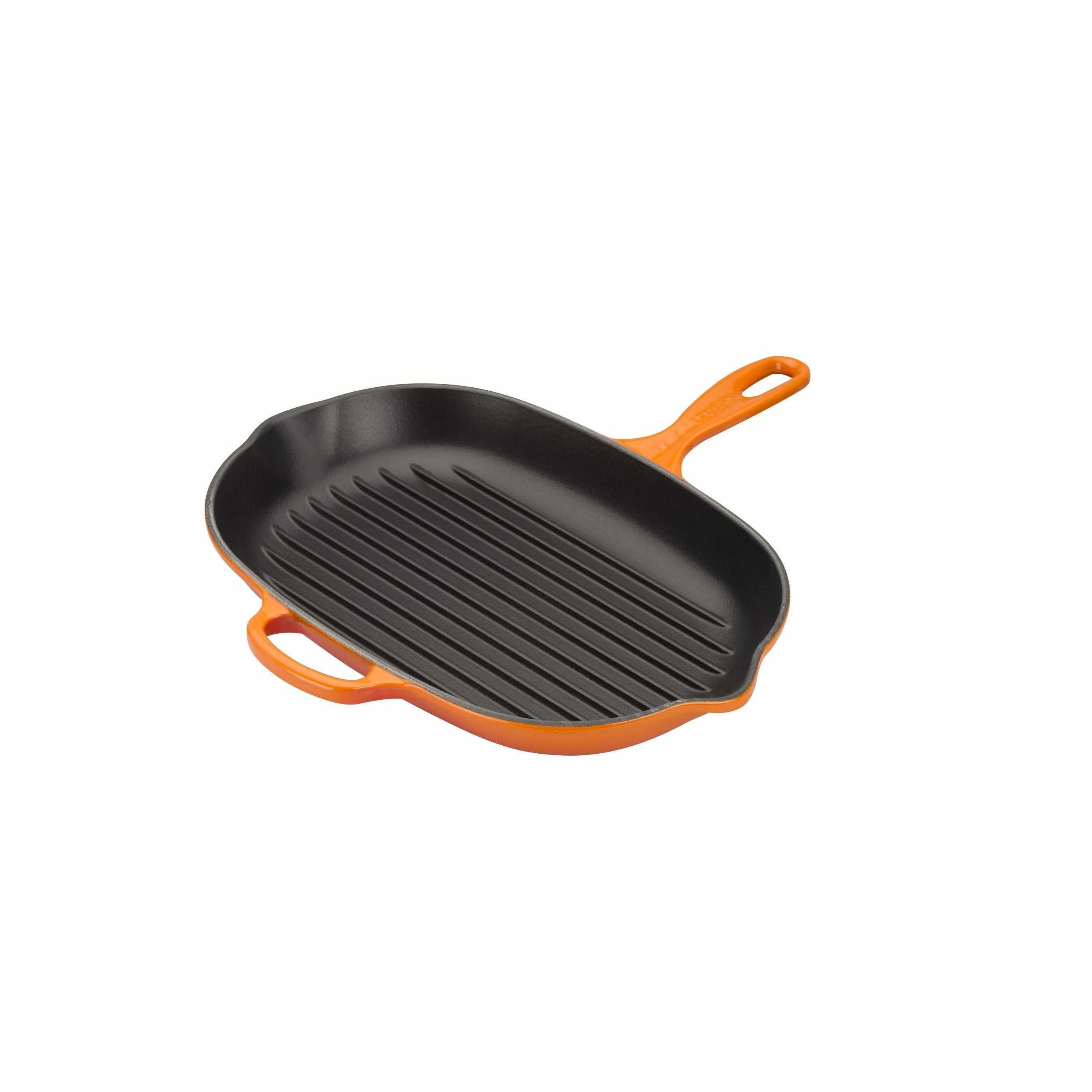 Le Creuset Natuur ovale grill pan 32 cm, oven rood