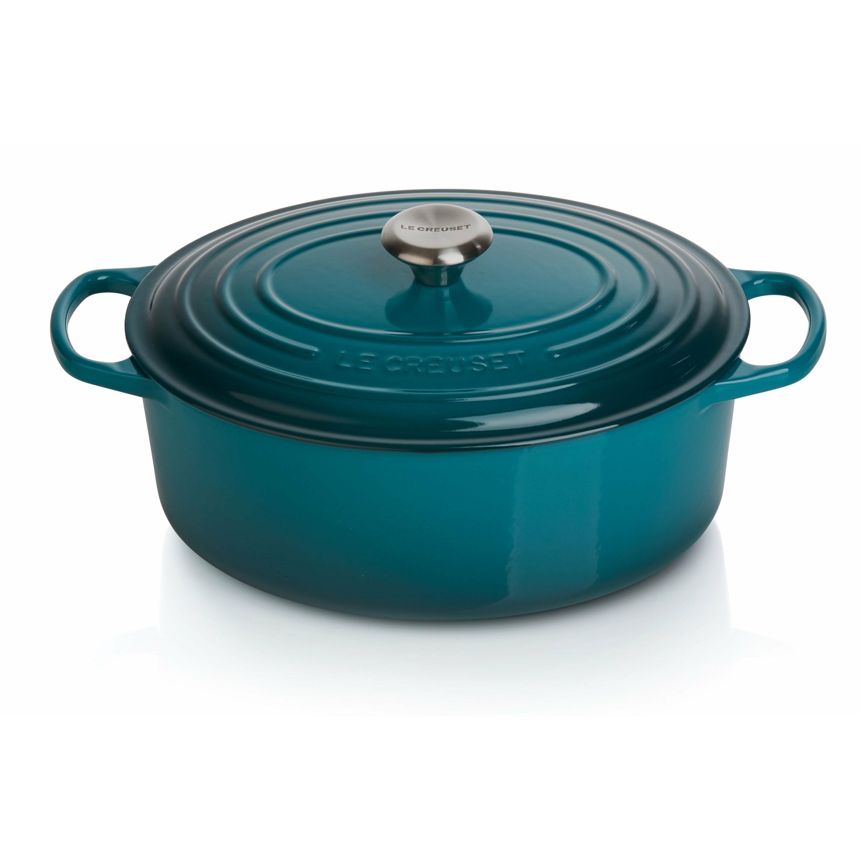 Le Creuset Signature Oval Roaster 31 cm, dyp teal