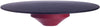 Louis Poulsen PH 80 tafel/vloerlamp, einddeksel rood/zwart