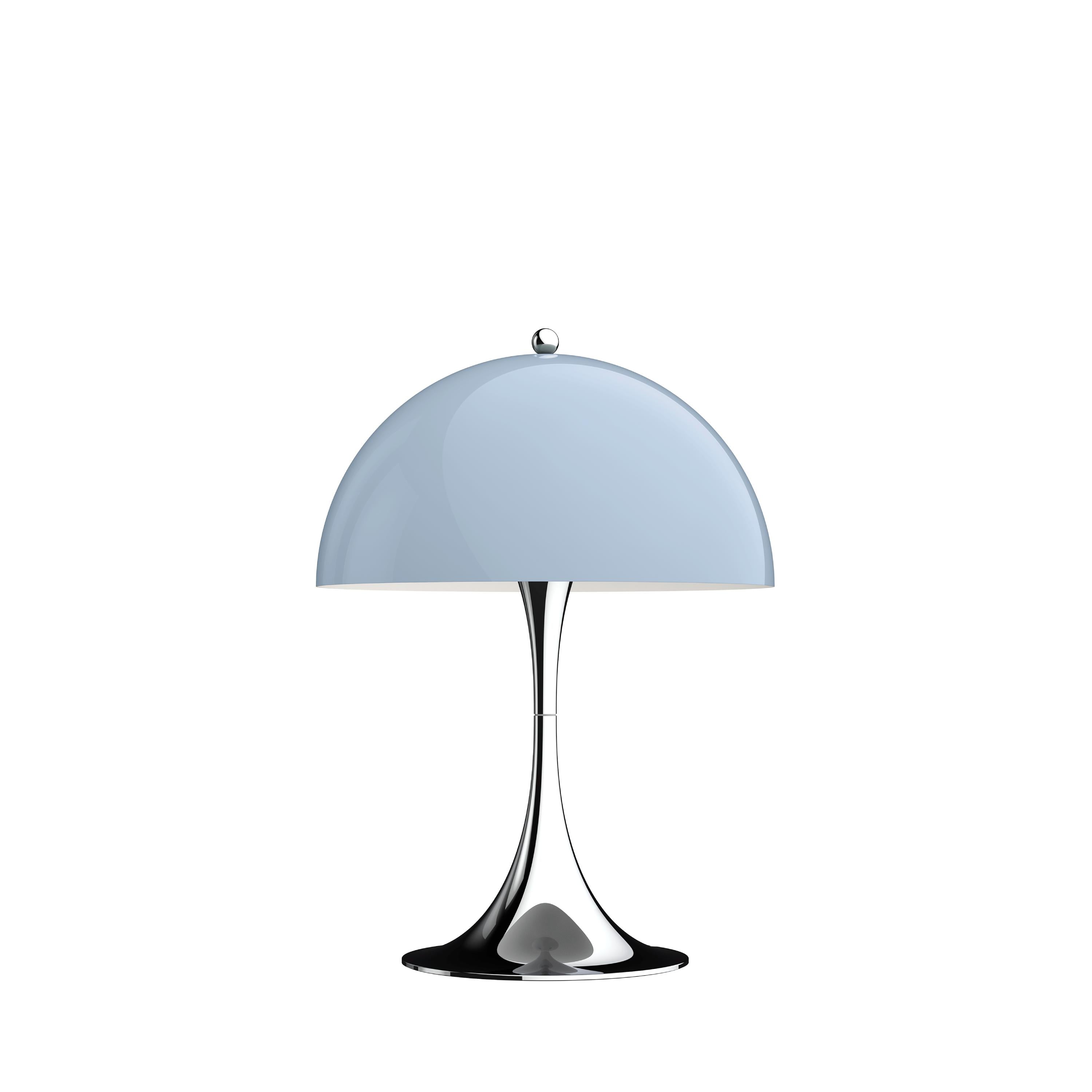 Louis Poulsen Panthella 250 LED de lámpara de mesa 27 K, gris/ópalo