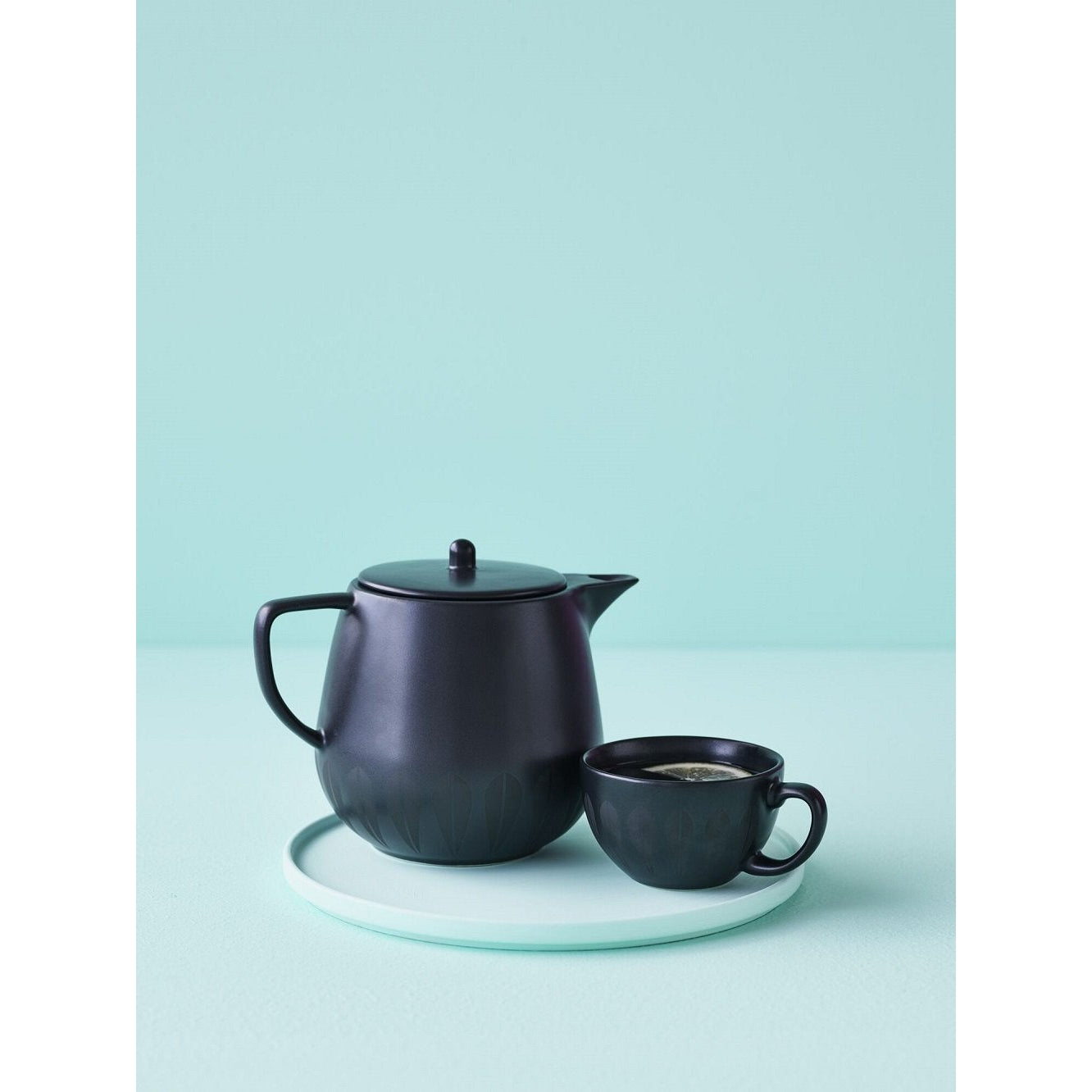露西·卡斯·阿恩·克劳森（Lucie Kaas Arne Clausen）系列茶壶，深蓝色