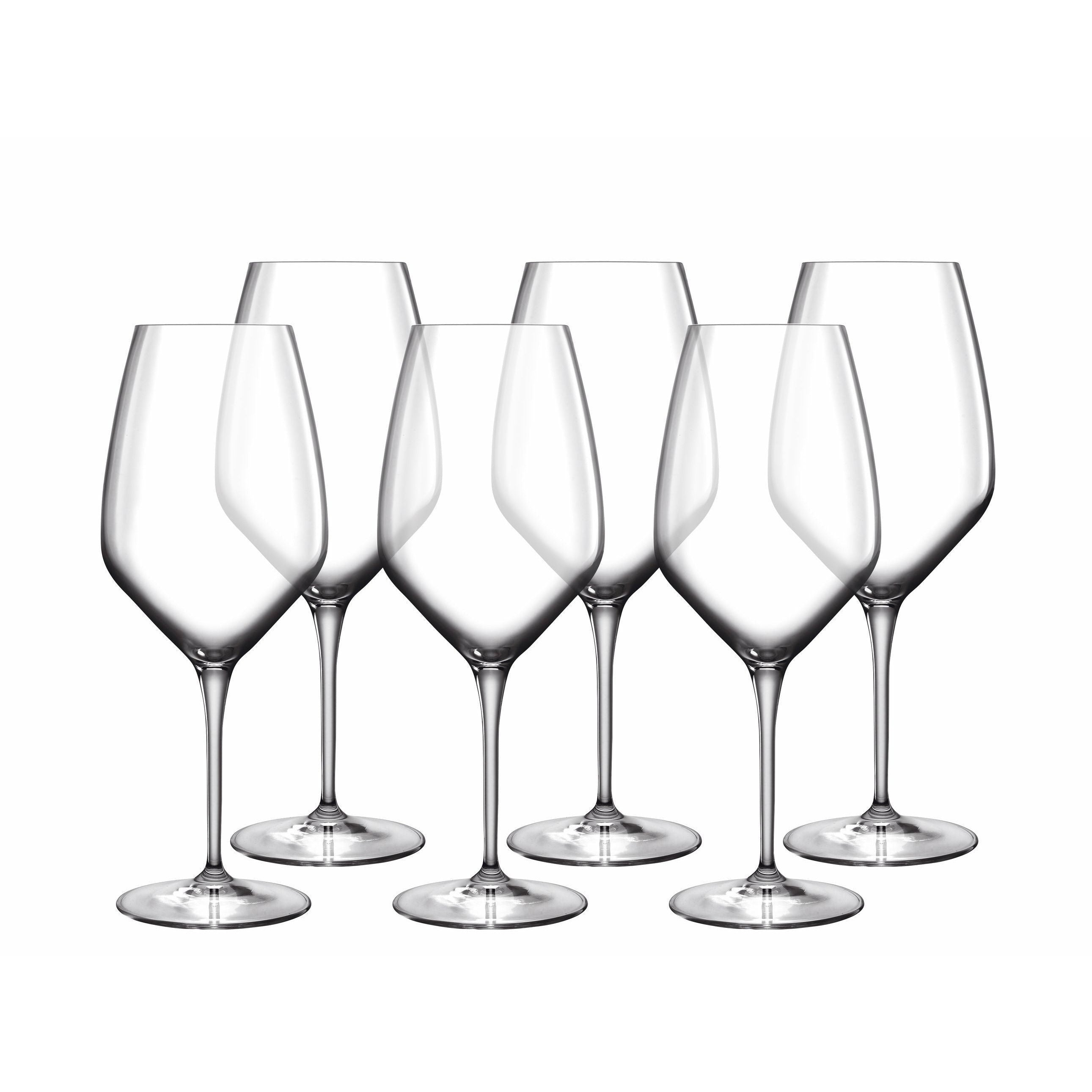 Luigi Bormioli Atelier White Wine Glass Sauvignon, sett med 6