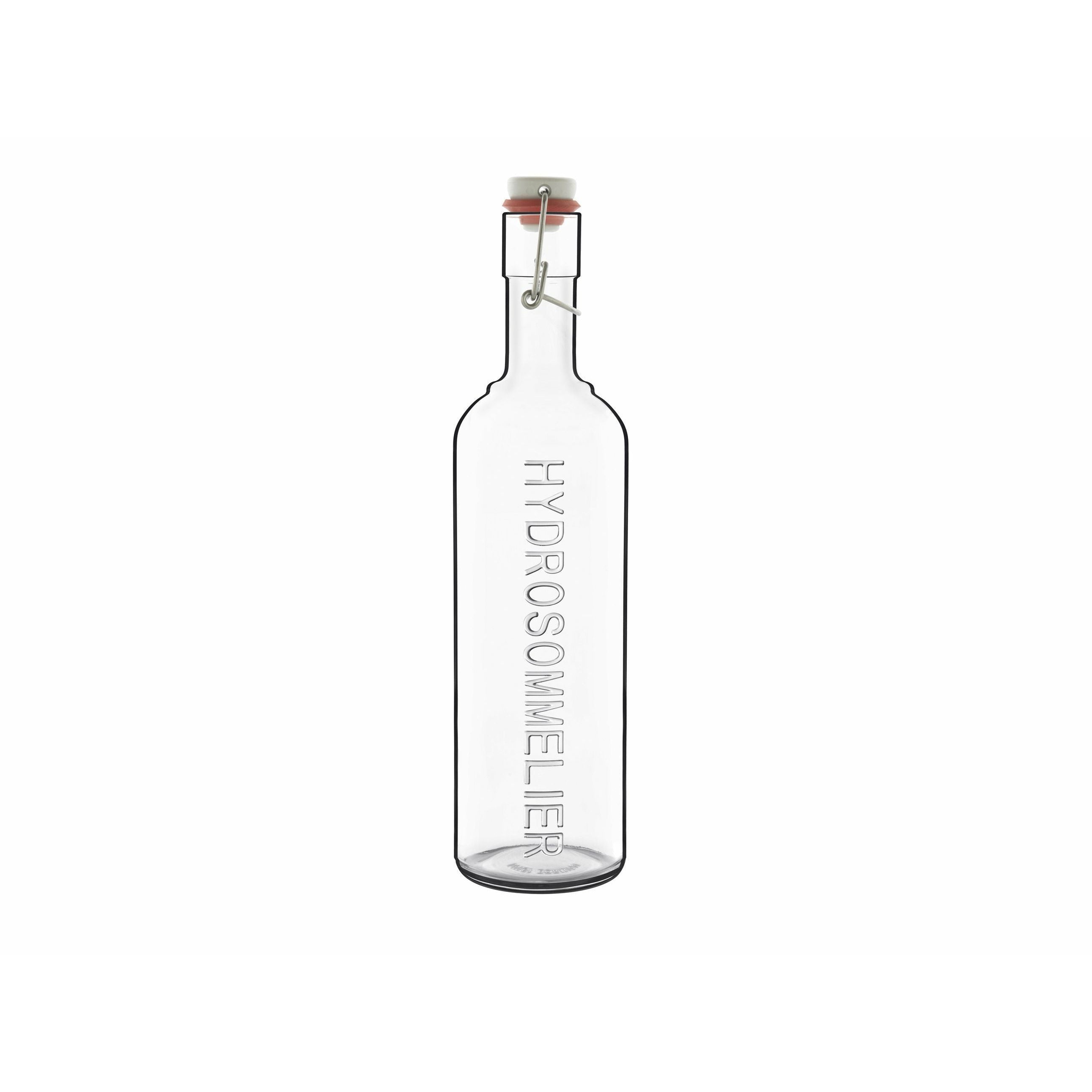 Bottiglia di spiriti idrosommelier Luigi Bormioli con proprietà di brevetto