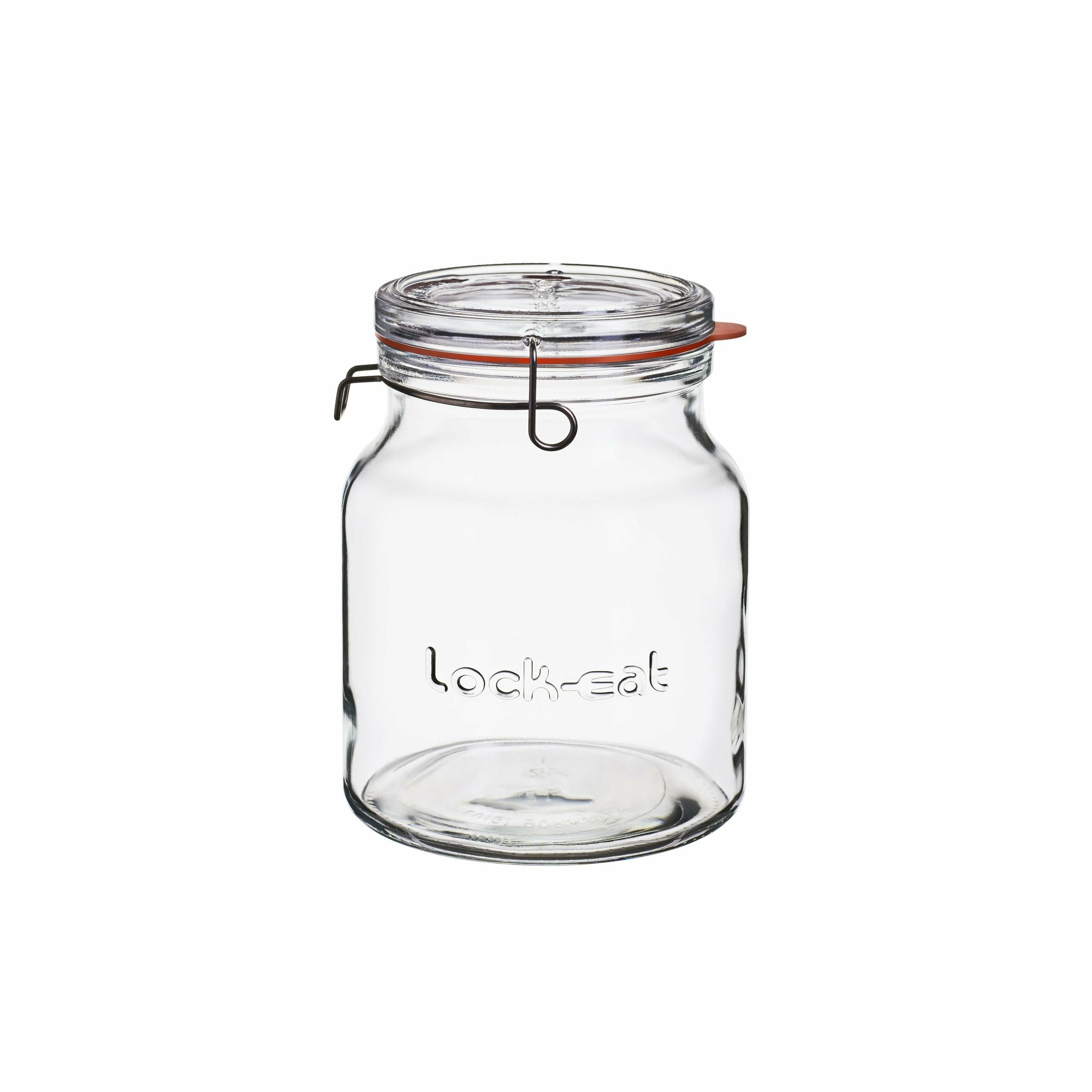 Luigi Bormioli Lock Eat Mason Jar With Tampa, 2 Cl