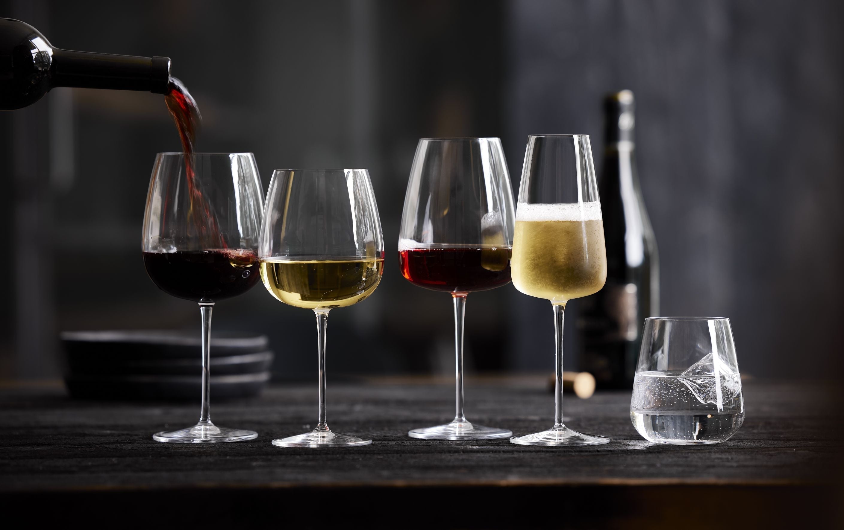 Luigi Bormioli Talismano Red Wine Glass Bordeaux, 2 stykker