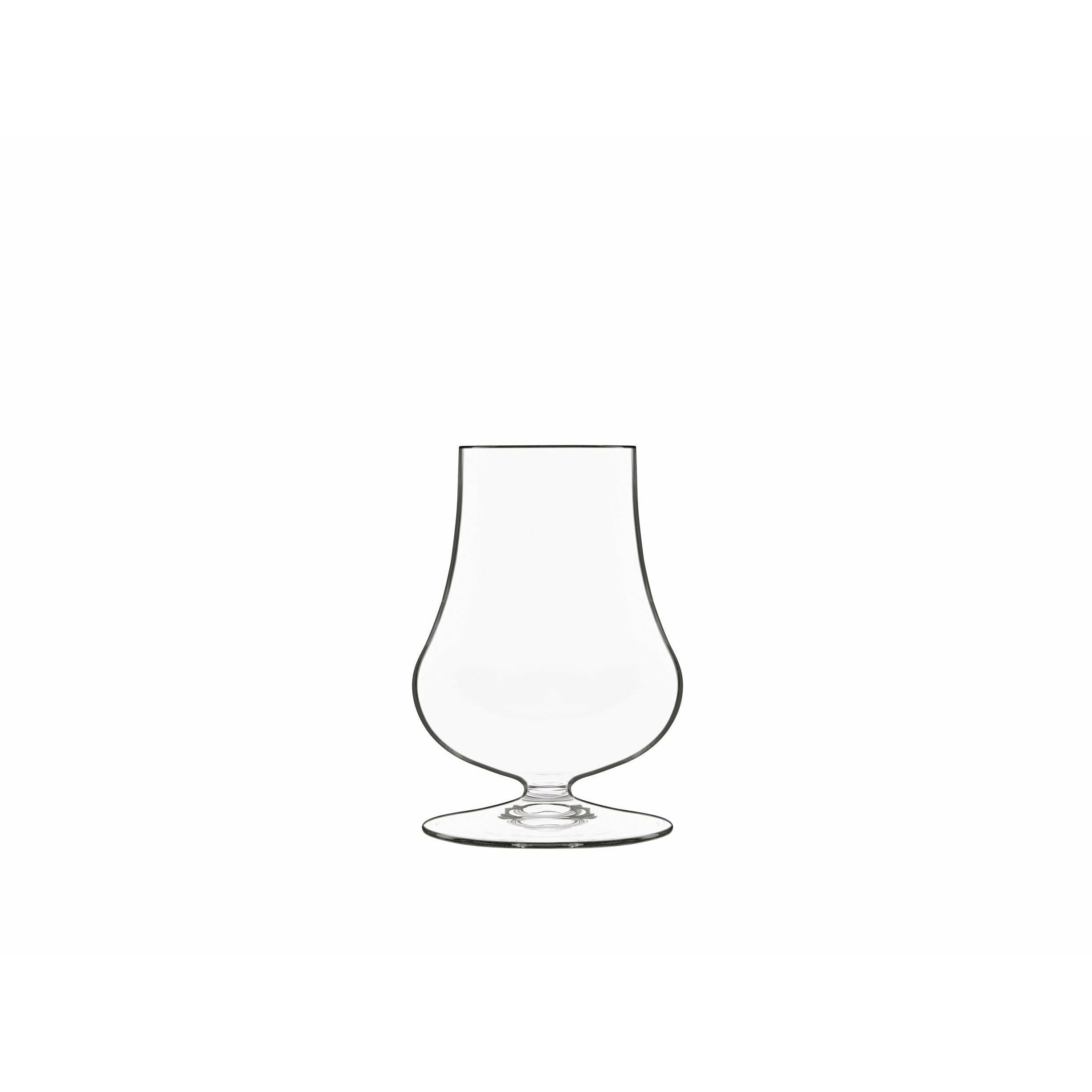 Luigi bormioli tentazioni espíritus de vidrio de vidrio/whisky al gusto, conjunto de 6