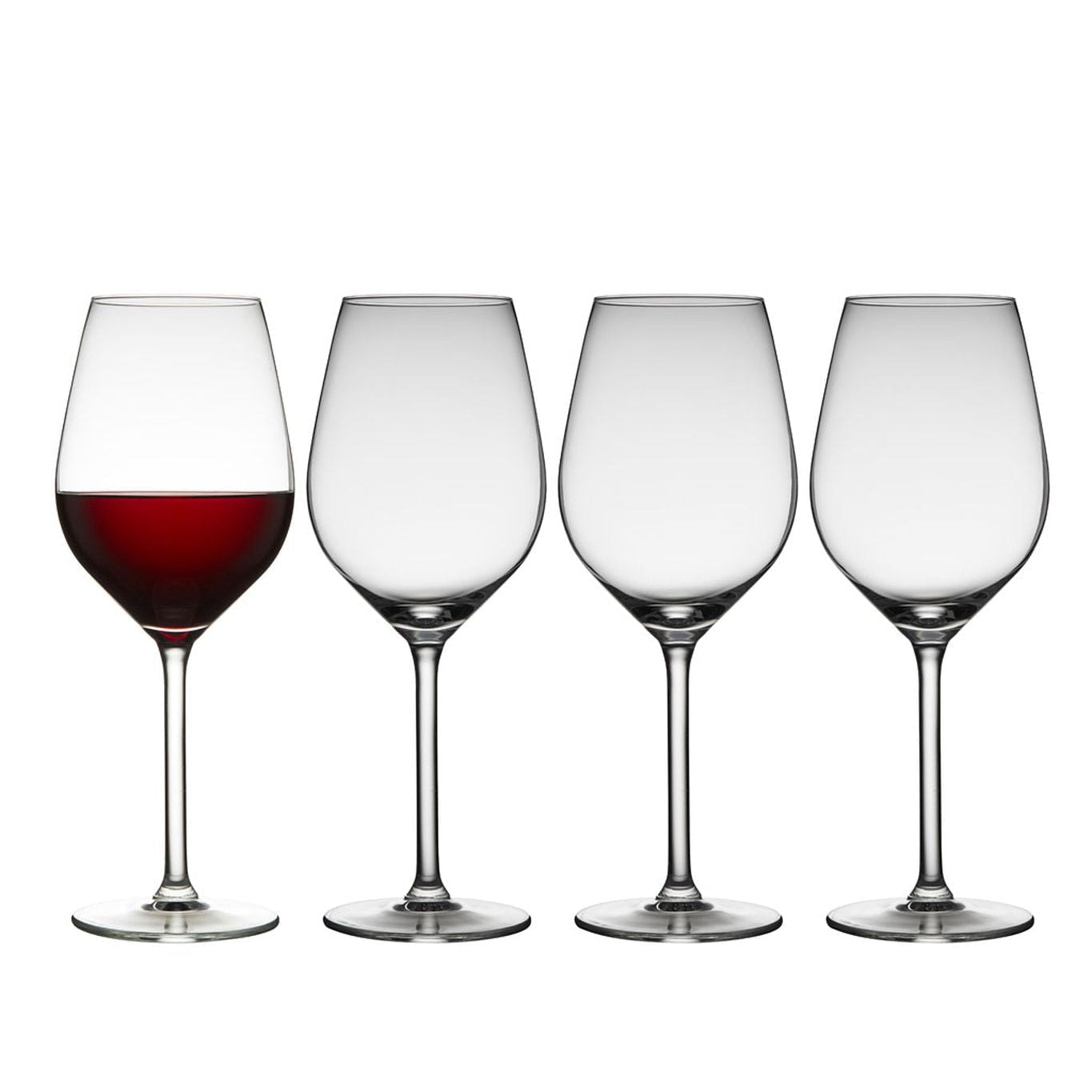 Lyngby Glas Juvel Red Wine Glass 50 Cl, 4 Pcs.
