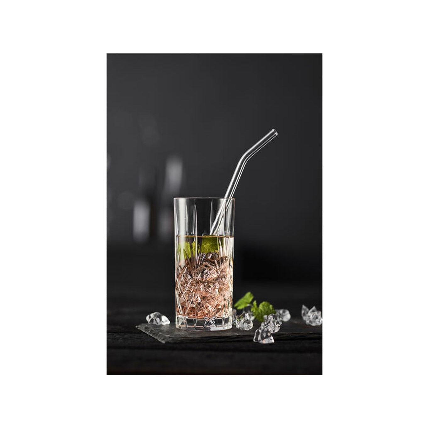 Lyngby Glas Melodia Krystal Highball Drink Glass 6 Cl, 6 stk.