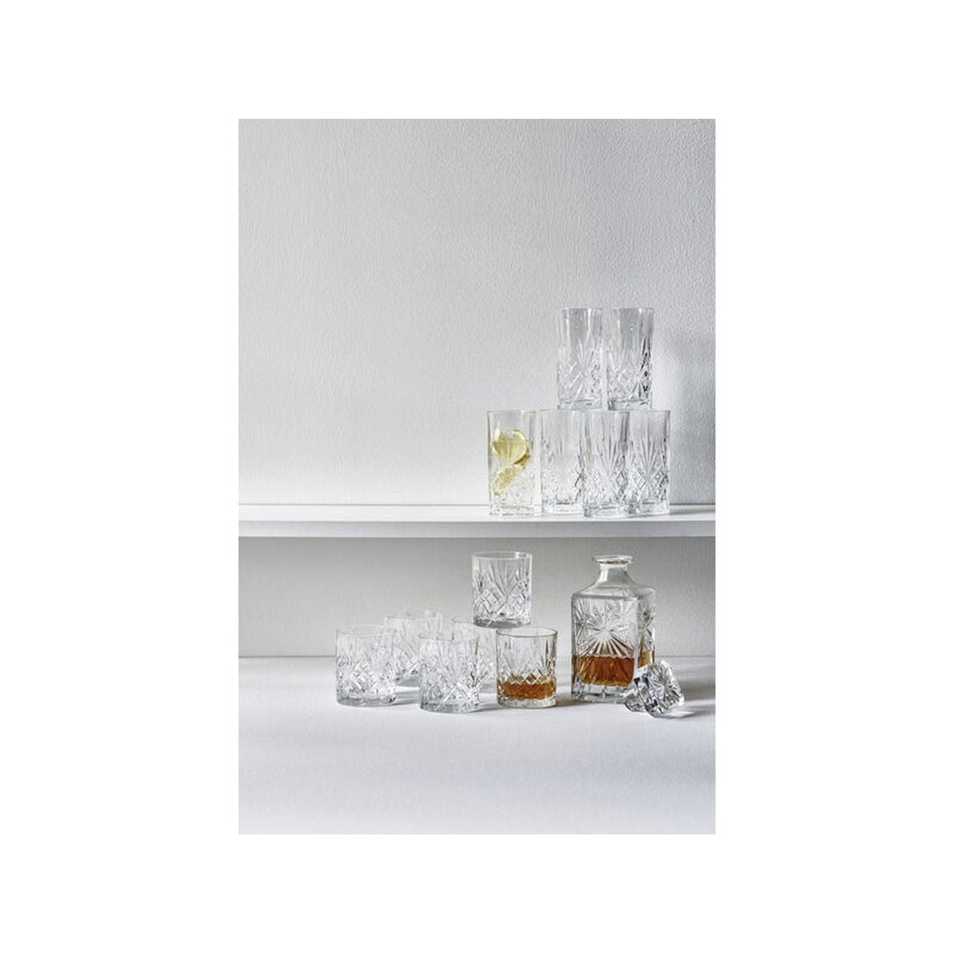 Lyngby Glas Melodia Krystal Highball Drink Glass 6 Cl, 6 Pcs.