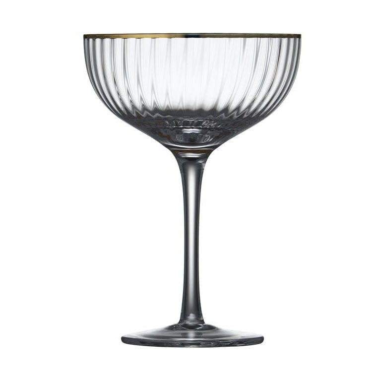 Lyngby Glas Germo Gold Cocktail Glasses 31,5 CL, 4 PCS.