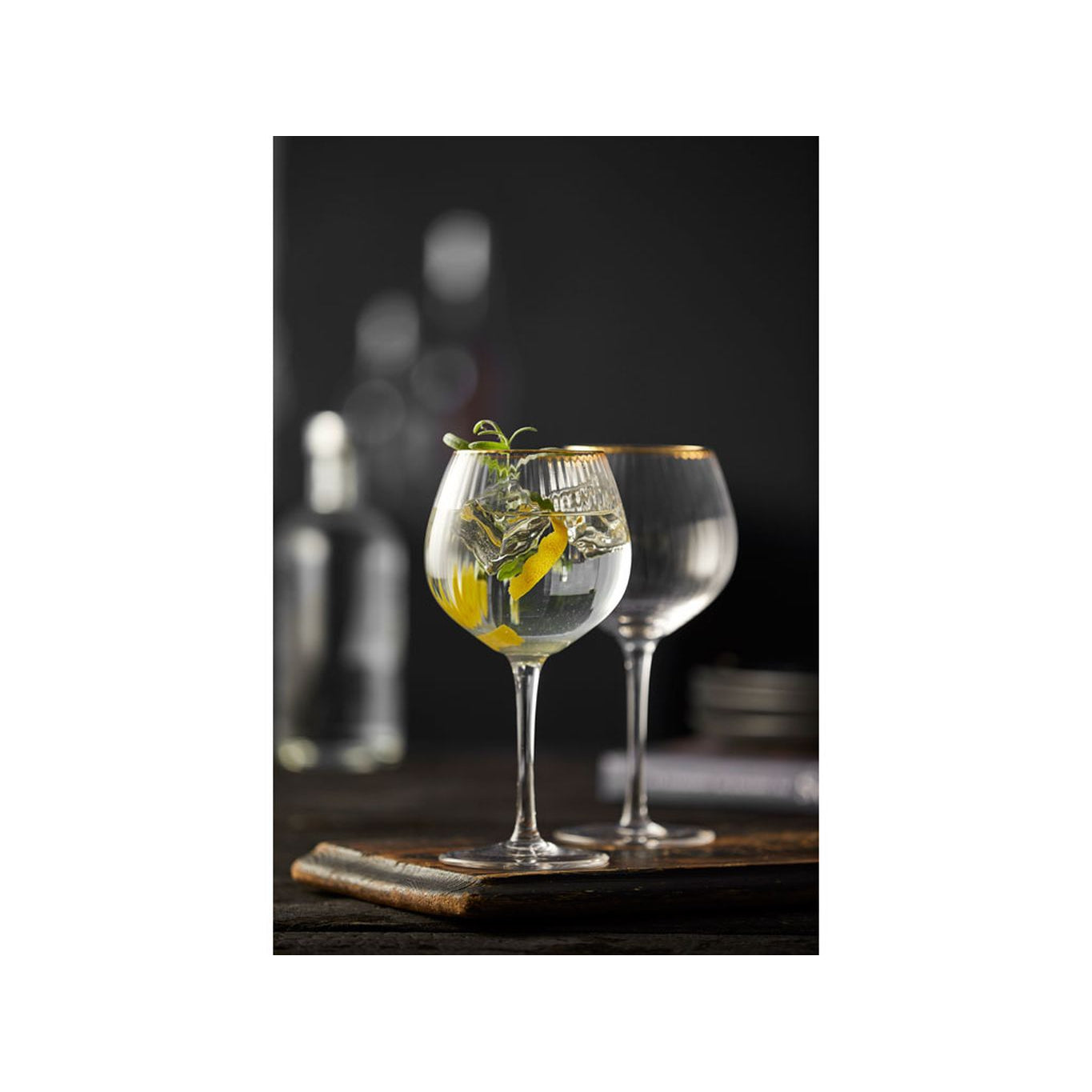 Lyngby Glas Palermo Gold Gin & Tonic Glass 65 Cl, 4 PC.