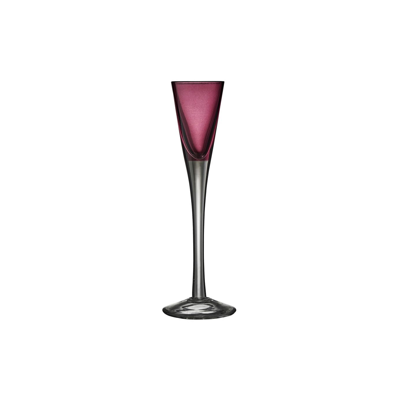 Lyngby Glas Schnapps Glass Assorted Colours, 6 Pcs.