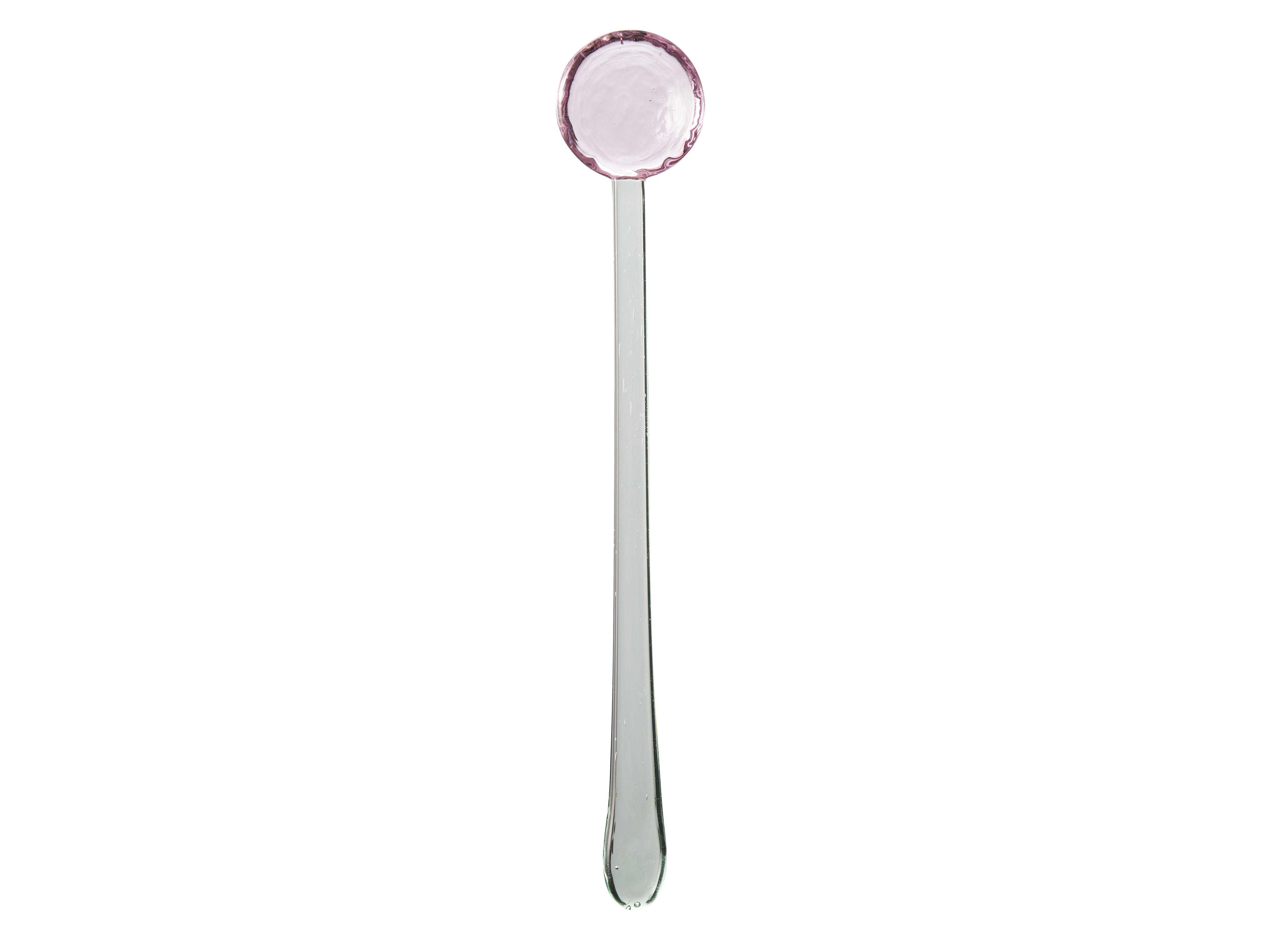 Lyngby Glas Torino Glass Spoon 18厘米4 PC。屁股。