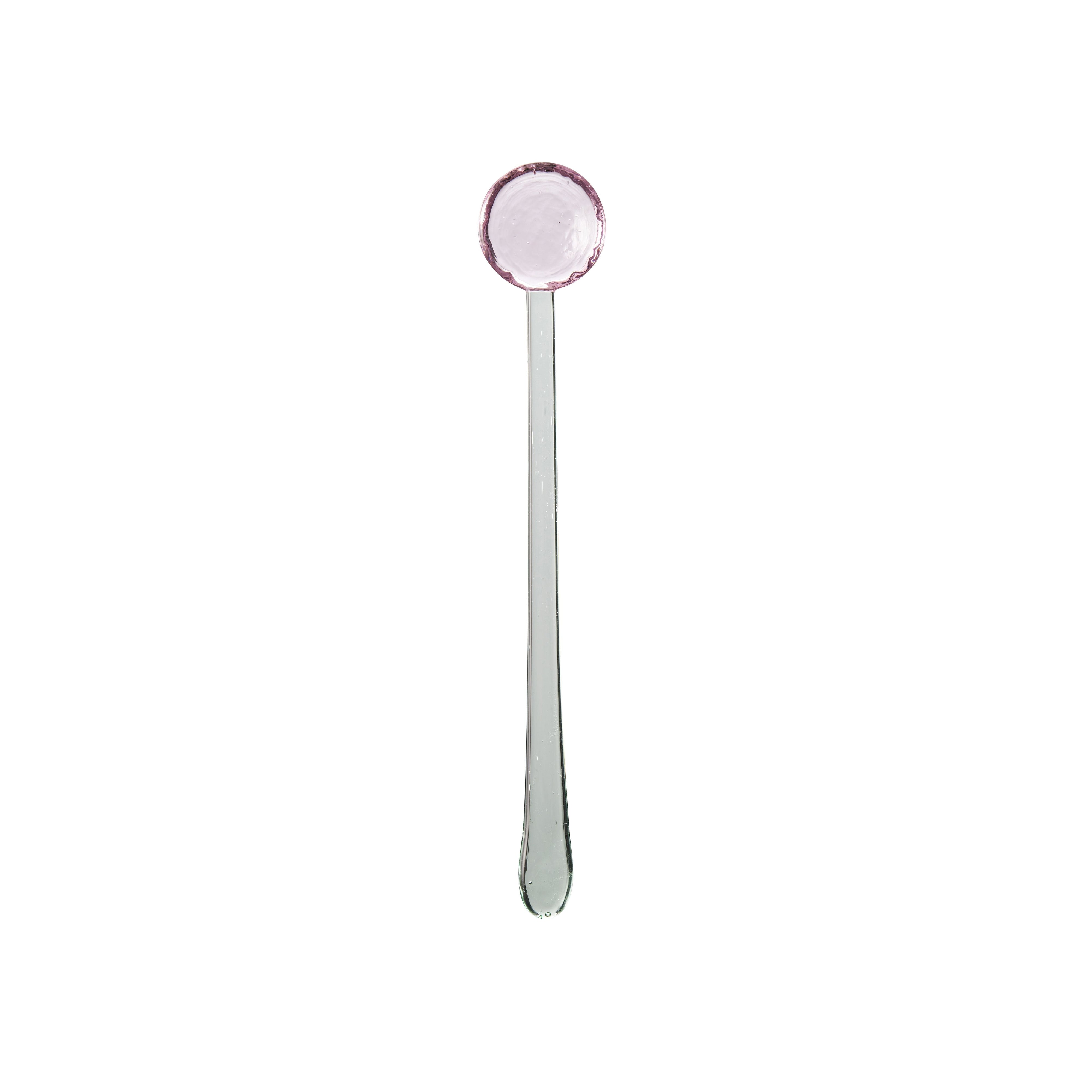 Lyngby Glas Torino Glass Spoon 18 cm 4 pezzi. Culo.