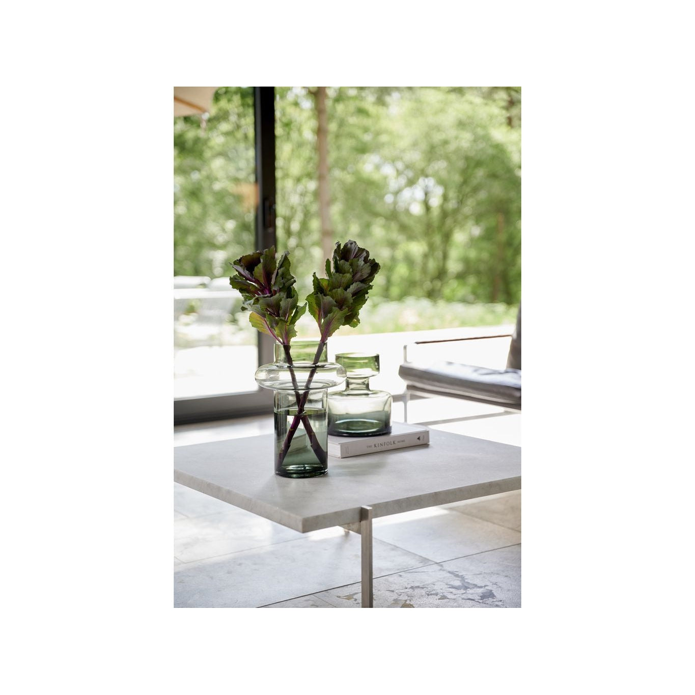 Lyngby Glas Röhrenförmige Vase H: 20 Cm, Rauchen