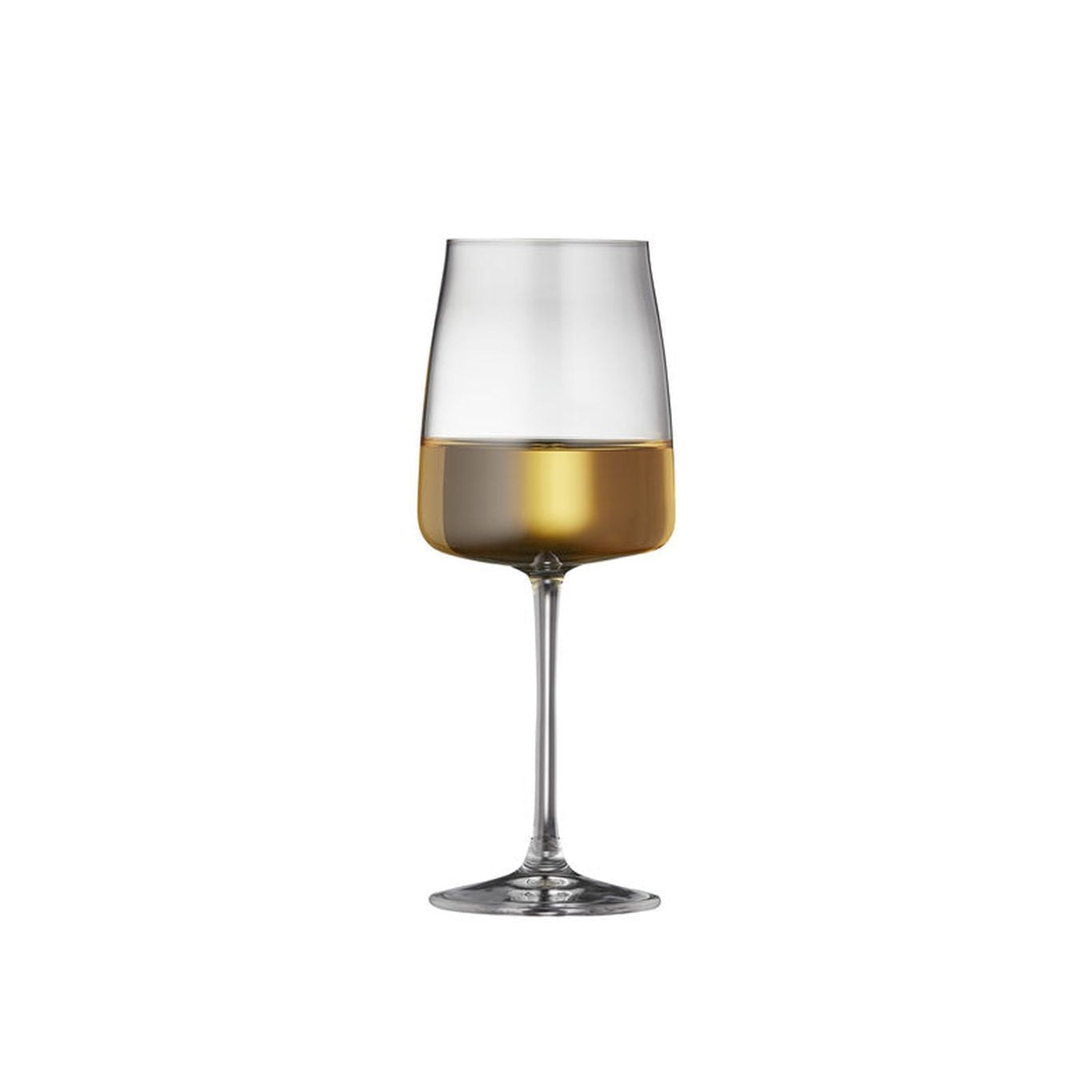 Lyngby Glas Zero Krystal Weißweinglas 43 Cl, 4 Stück.