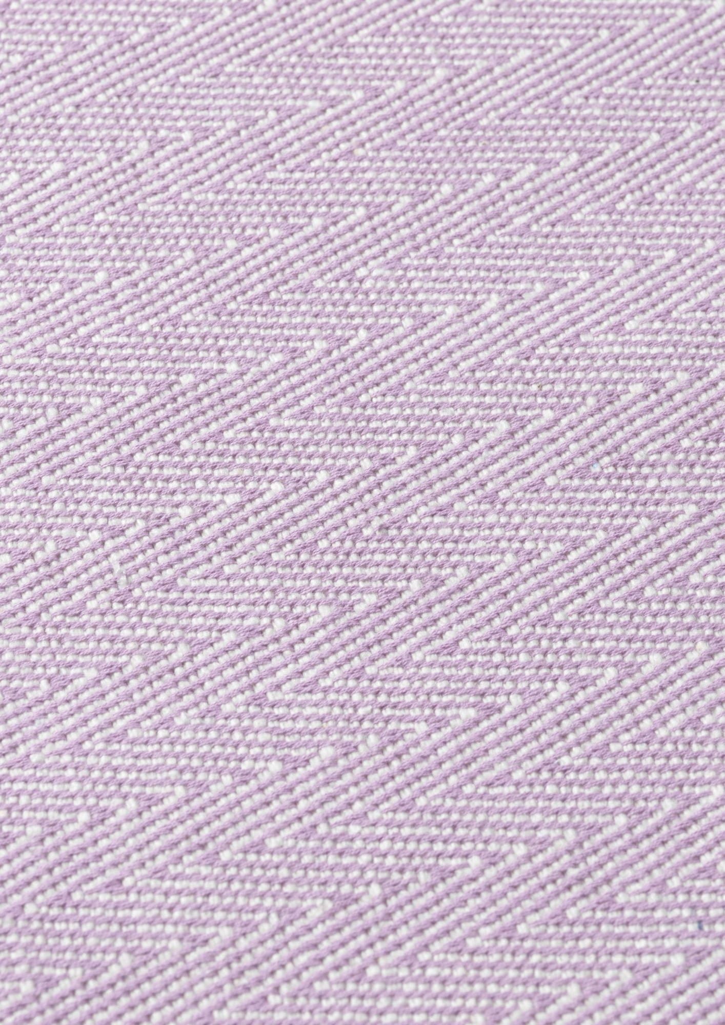 LyngbyPorcelæn人字形placemat 43x30 cm，紫色