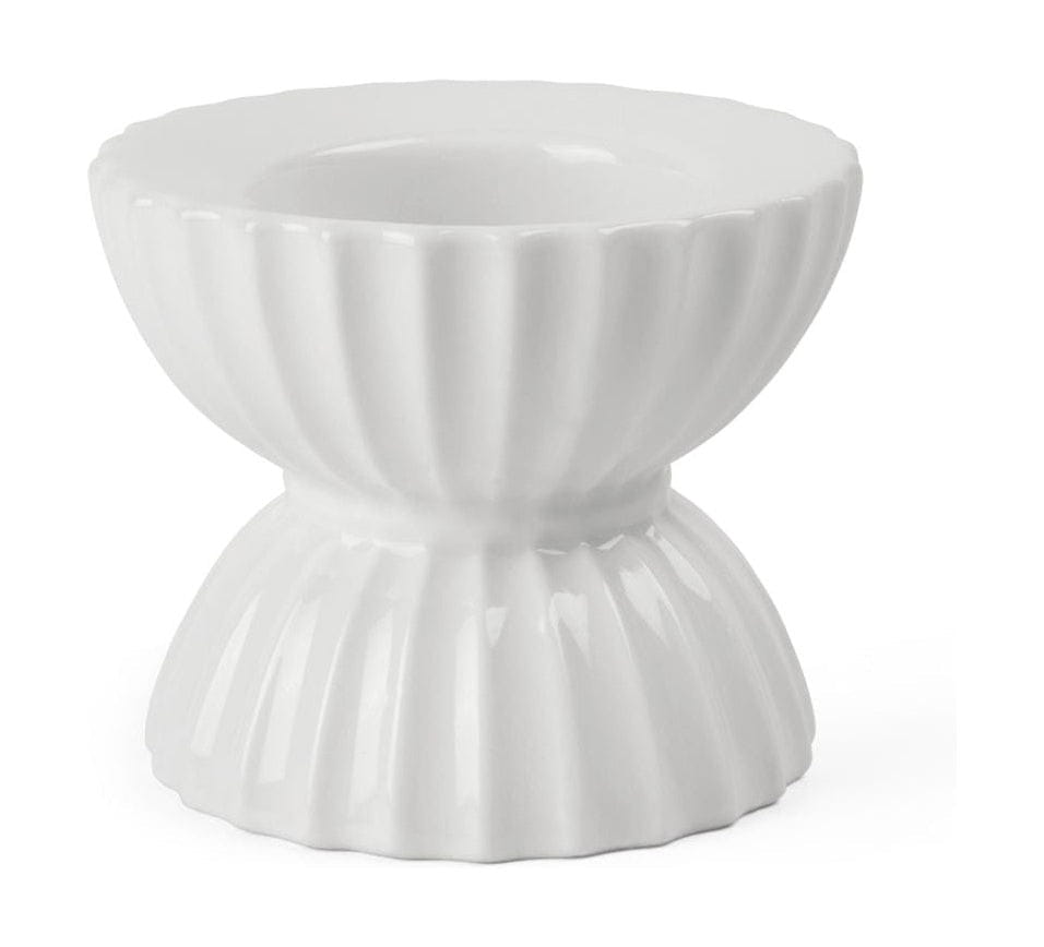 Lyngby porcelæ lyngby tura tealight handhafi Ø8 cm, hvítur