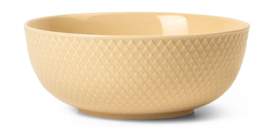 Lyngby porcelæn rhombe ciotola a colori Ø15,5 cm, sabbia