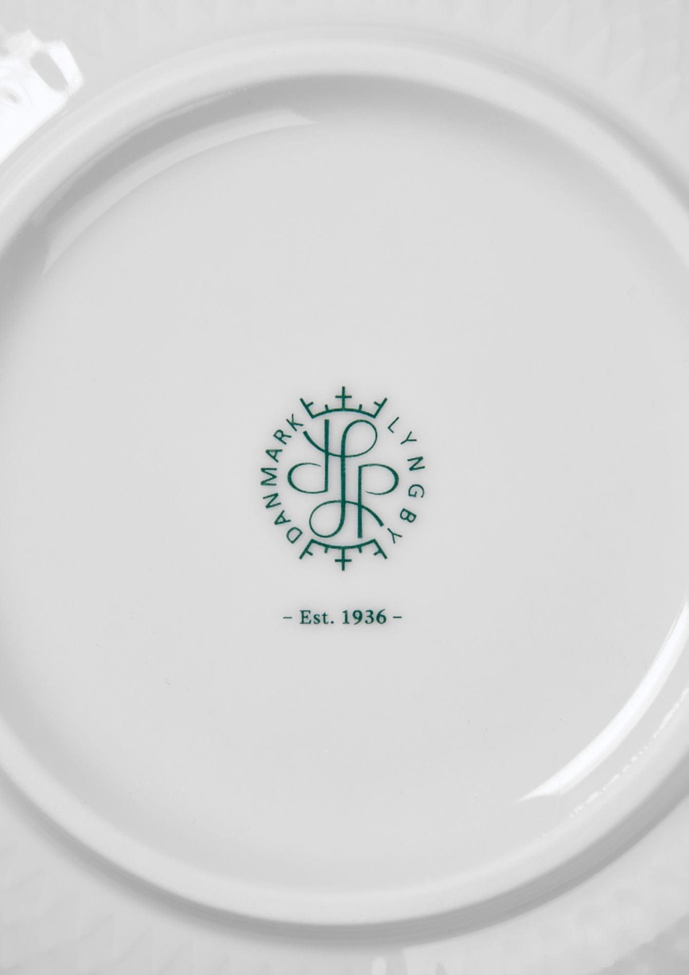 Lyngby Porcelæn Rhombe Bowl Ø15,5 cm, hvítur