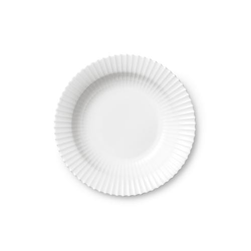 Lyngby Deep Plate White 21 cm