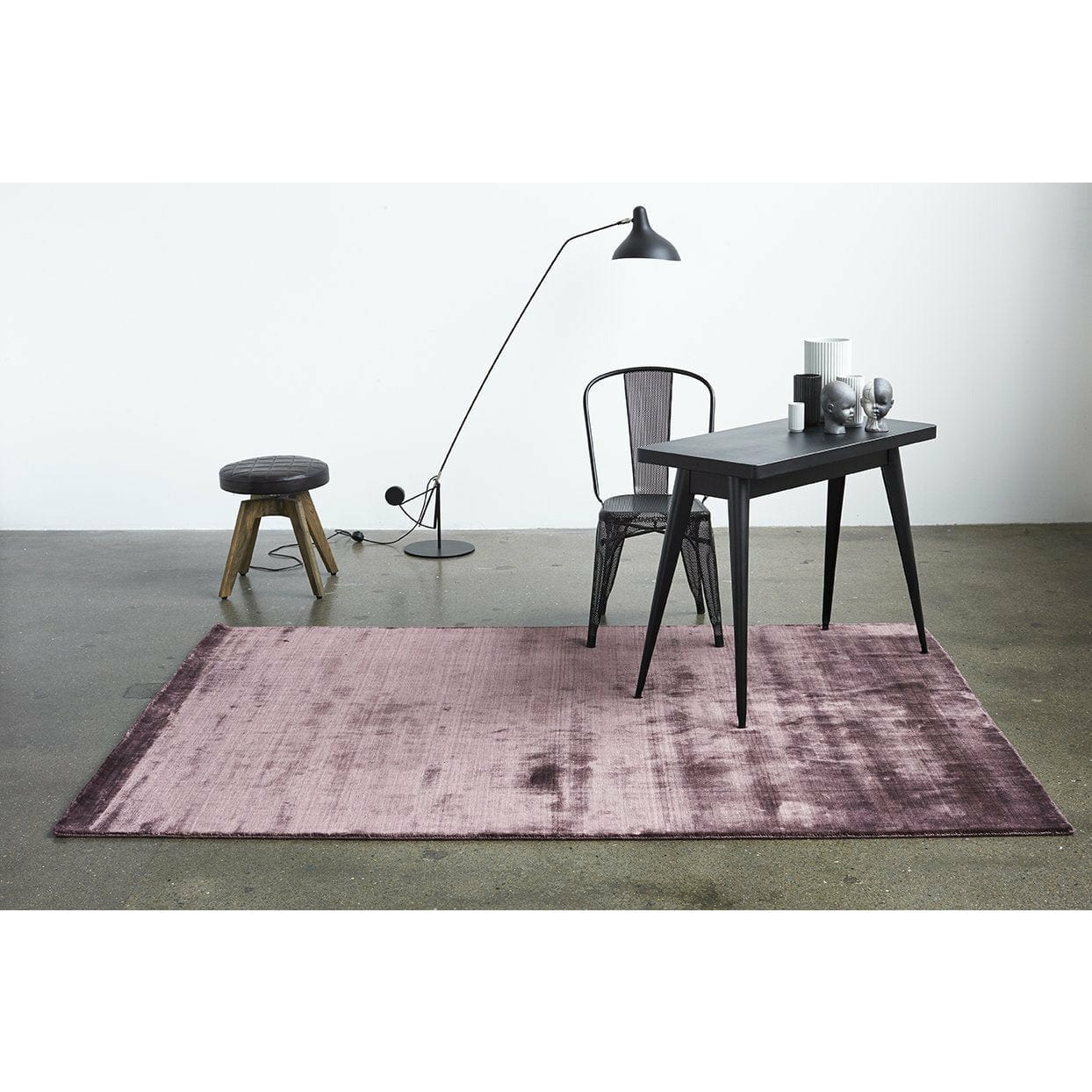 Massimo Bambus tæppe blomme, 250x300 cm