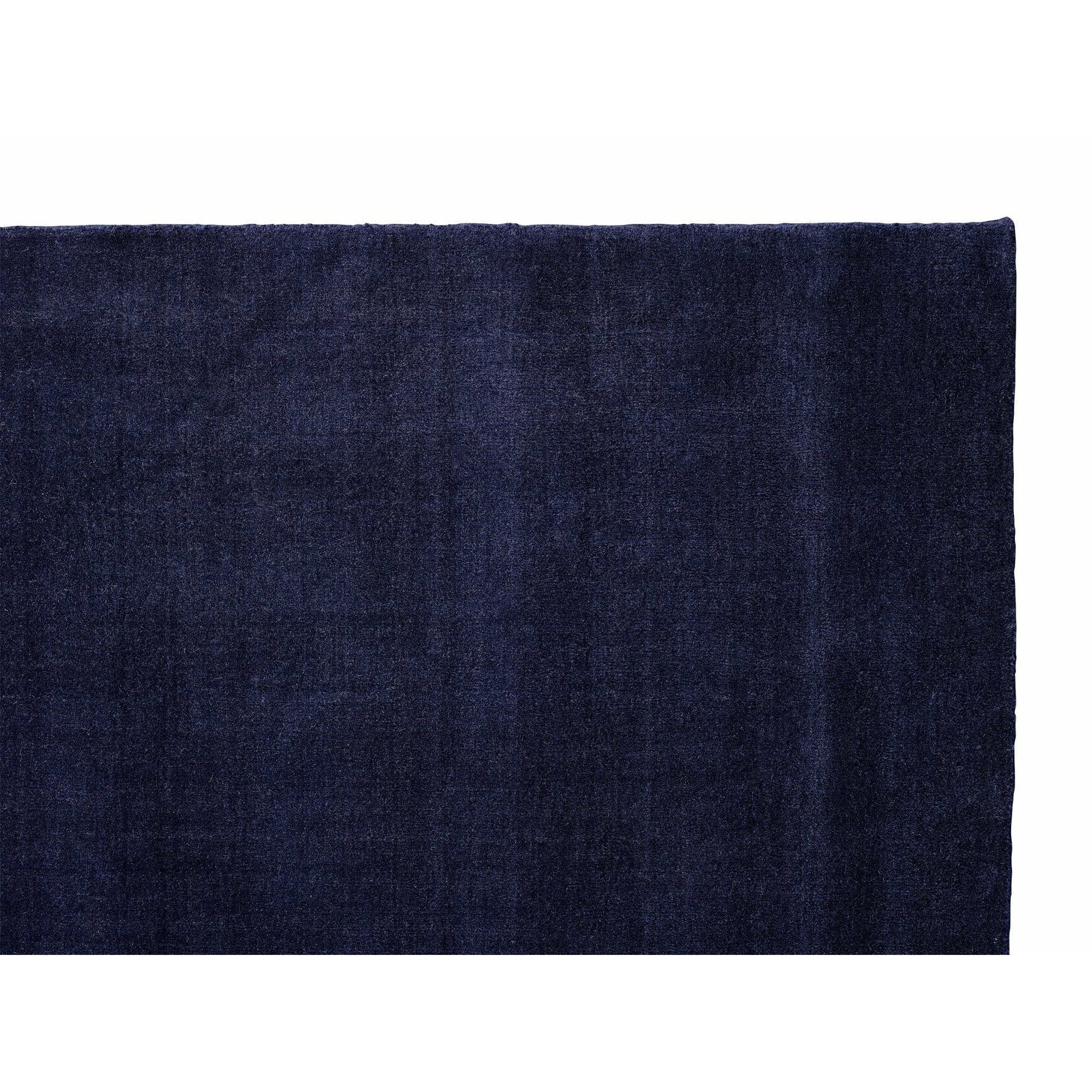 Massimo Earth Bamboo地毯充满活力的蓝色，170x240厘米