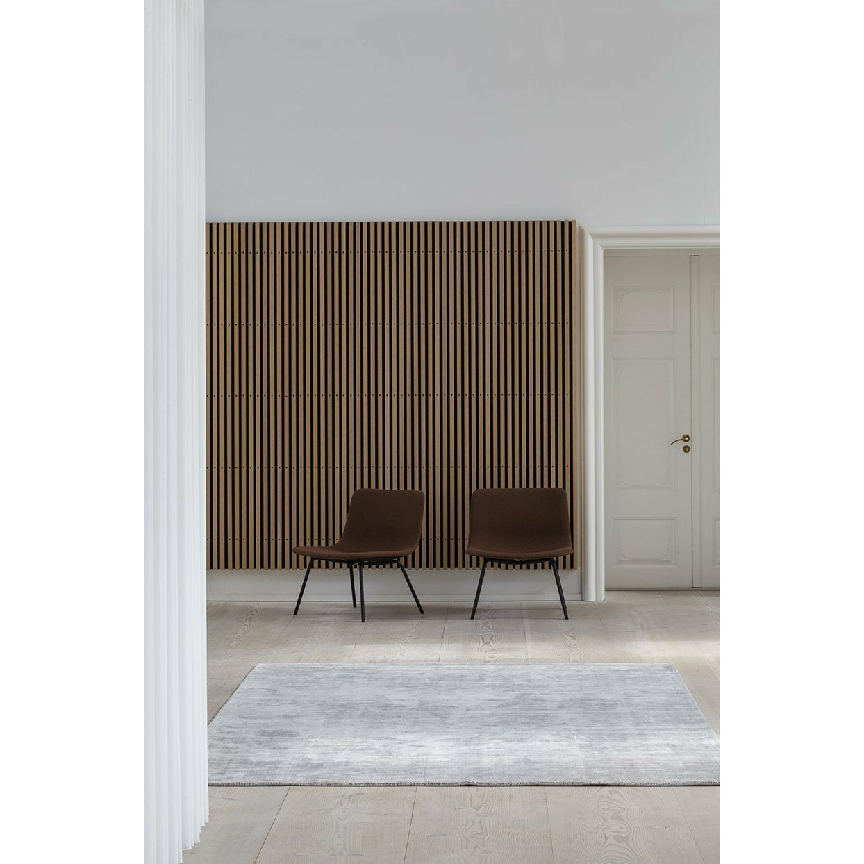 Massimo karma alfombra gris claro, 160x230 cm
