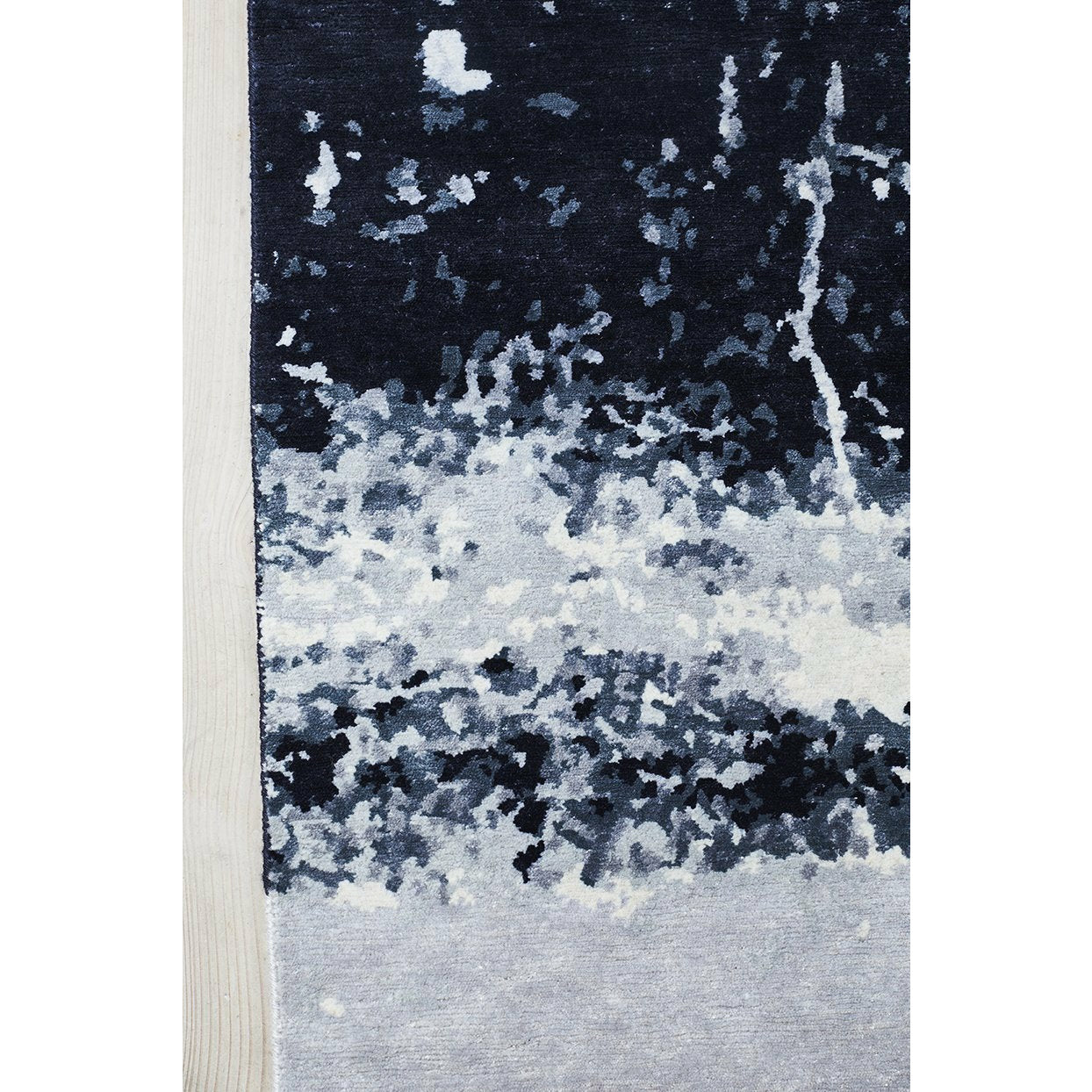 Massimo Stardust Teppich Blau Erde Bambus, 200x300 Cm