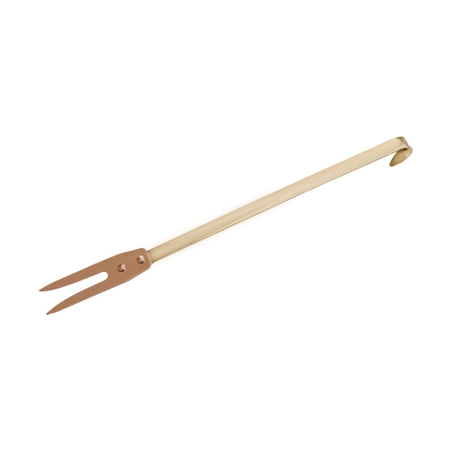 Mauviel Fork 34,5 cm, cobre/latón