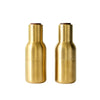 Audo Copenhagen Bottle Grinder 2 Pcs, Brushed Brass