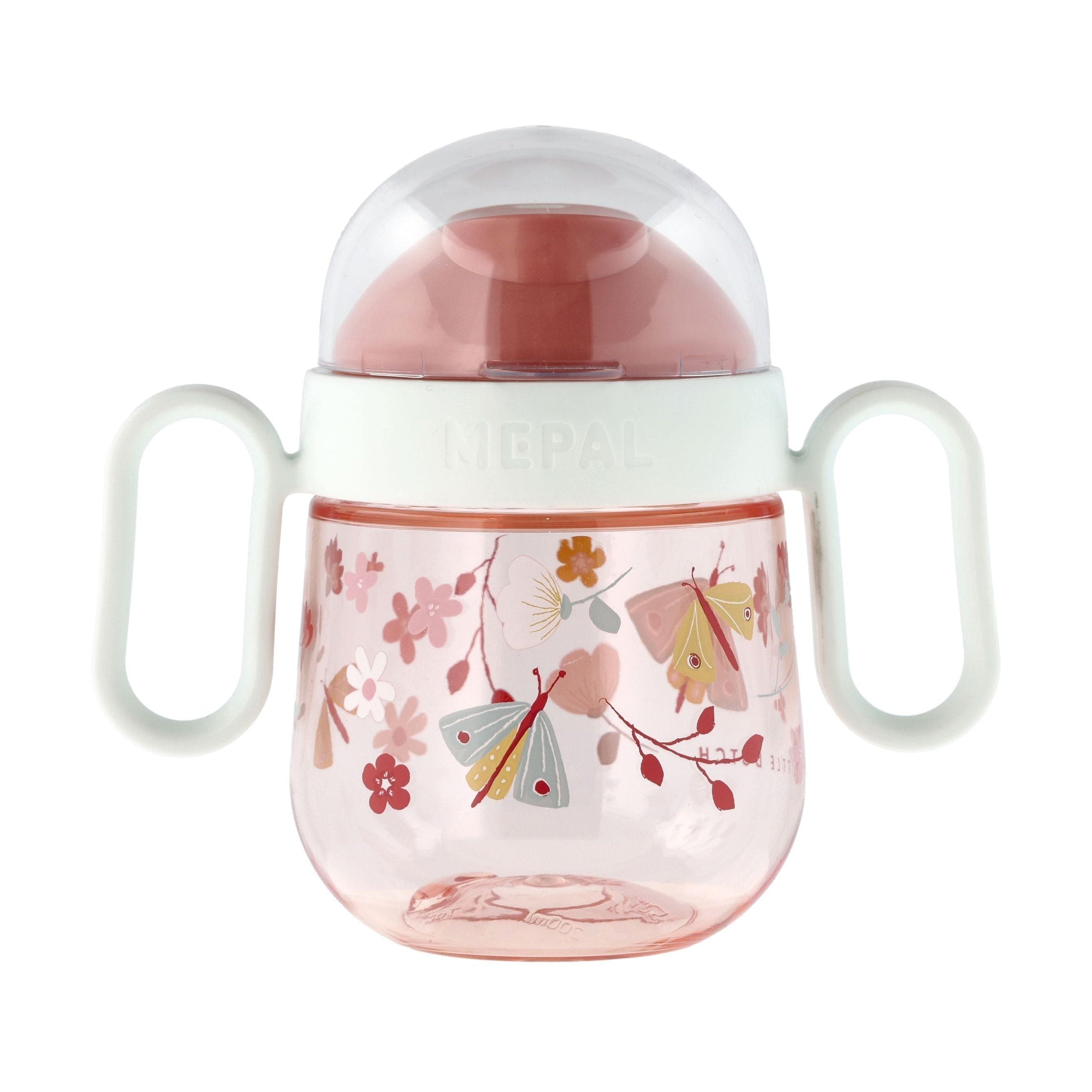 Mepal Mio Learning Cup 300 ml, flores y mariposas