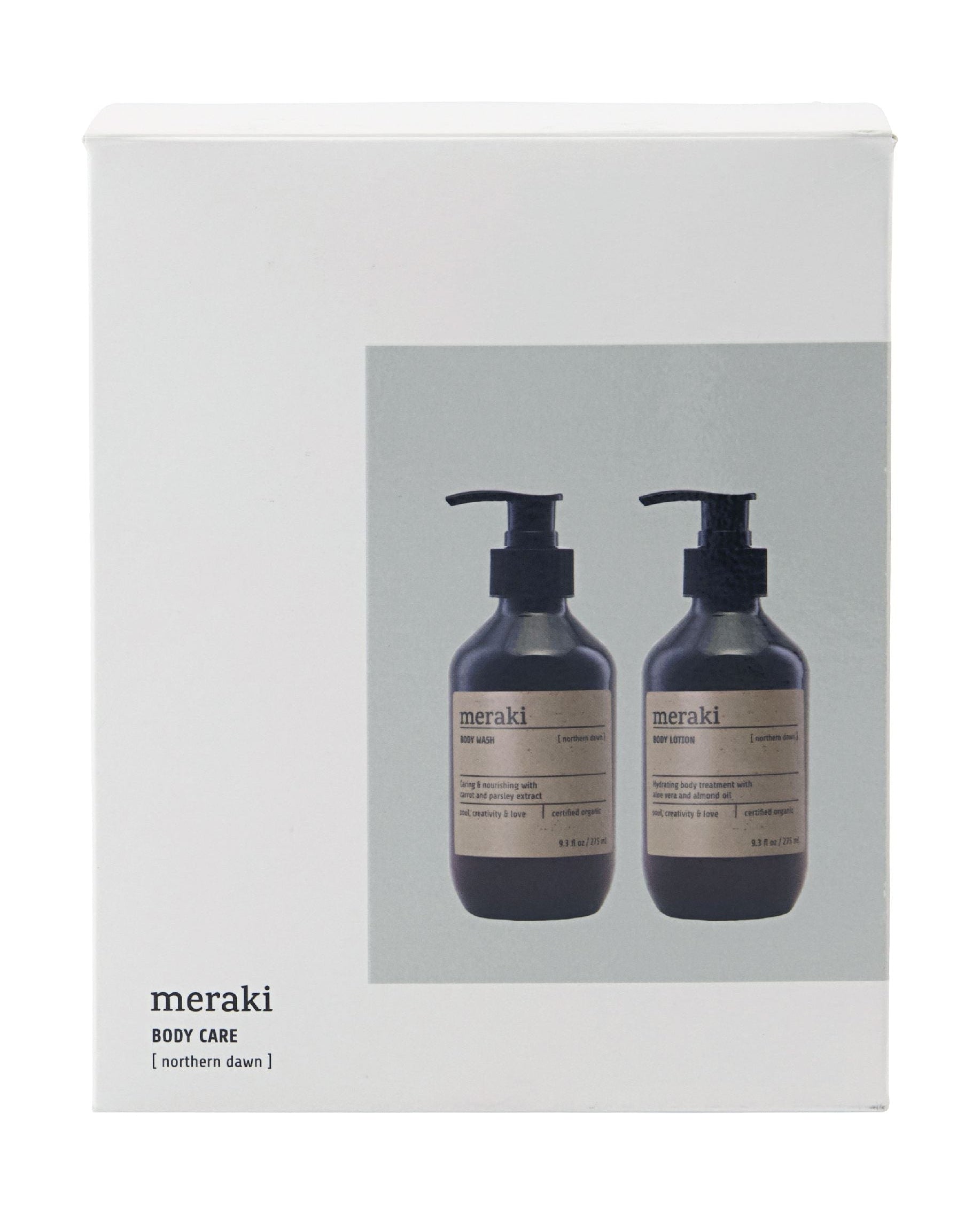 Meraki Body Care Gift Box 275/275 Ml, Northern Dawn