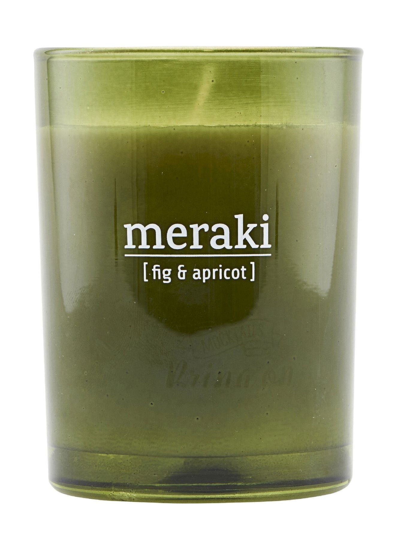 Meraki Bougie parfumée H10,5 cm, figure et abricot
