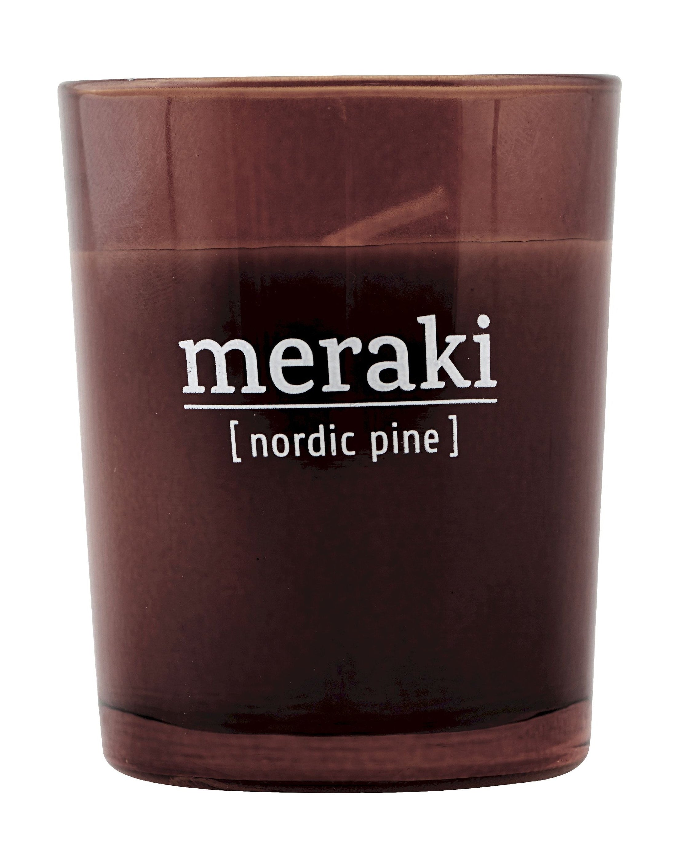 Vela perfumada de Meraki H6,7 cm, pino nórdico