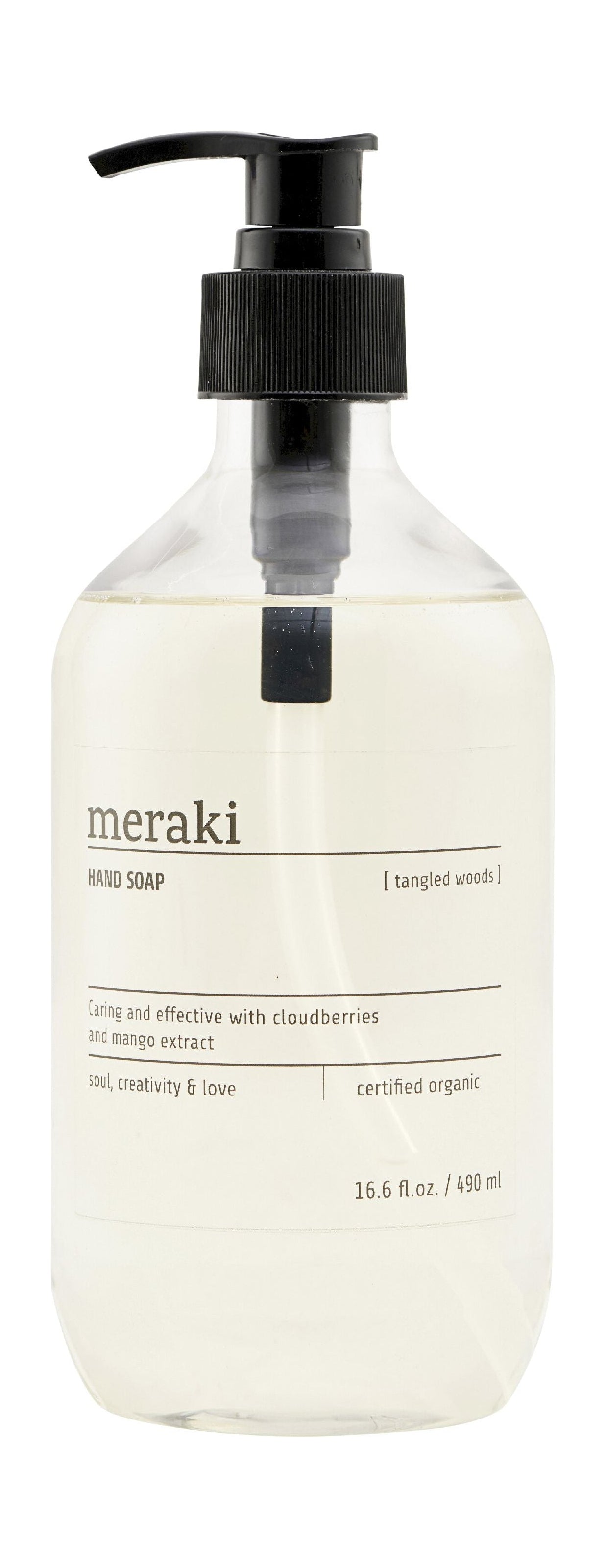 Meraki Hand Soap 490 Ml, Tangled Woods